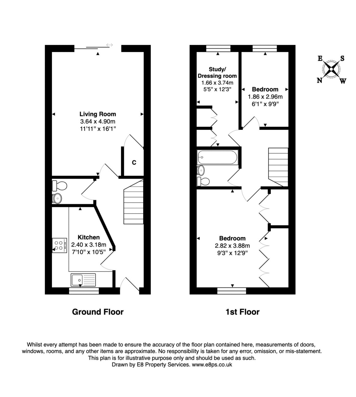 46, Don Bosco Close, Oxford floorplan