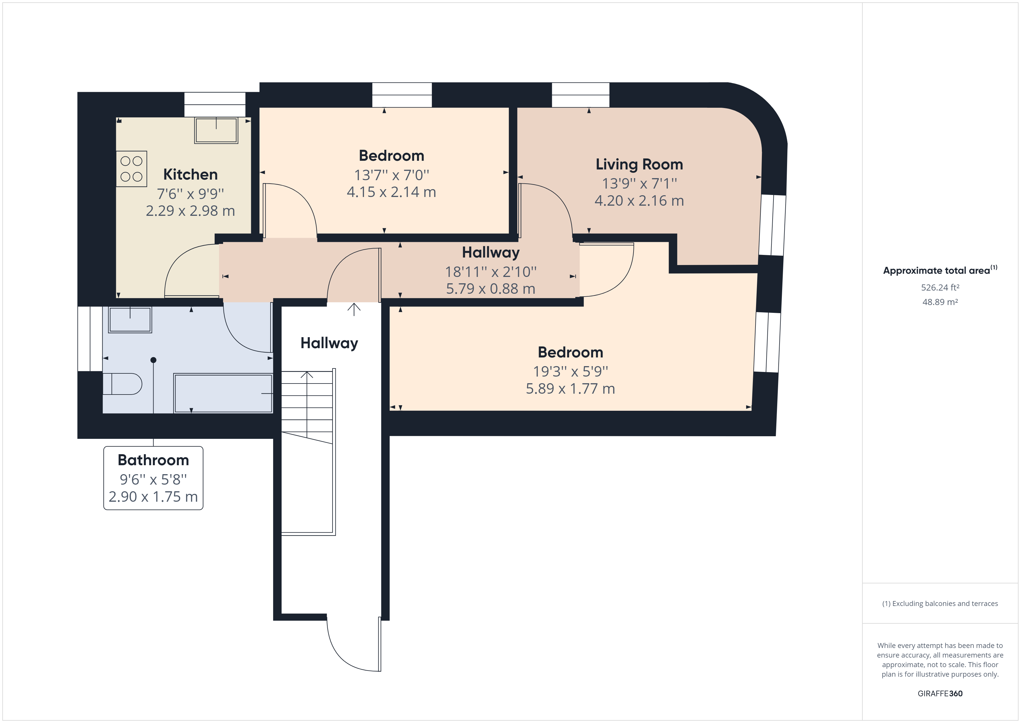 Flat 4, 169 Kensington, Liverpool floorplan
