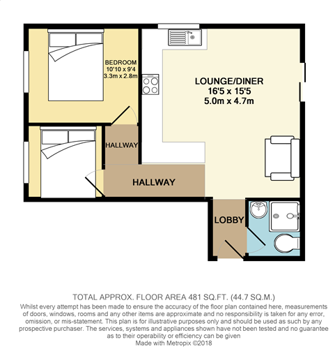 2 Bedrooms Flat to rent in Garden Court, Ledbury HR8