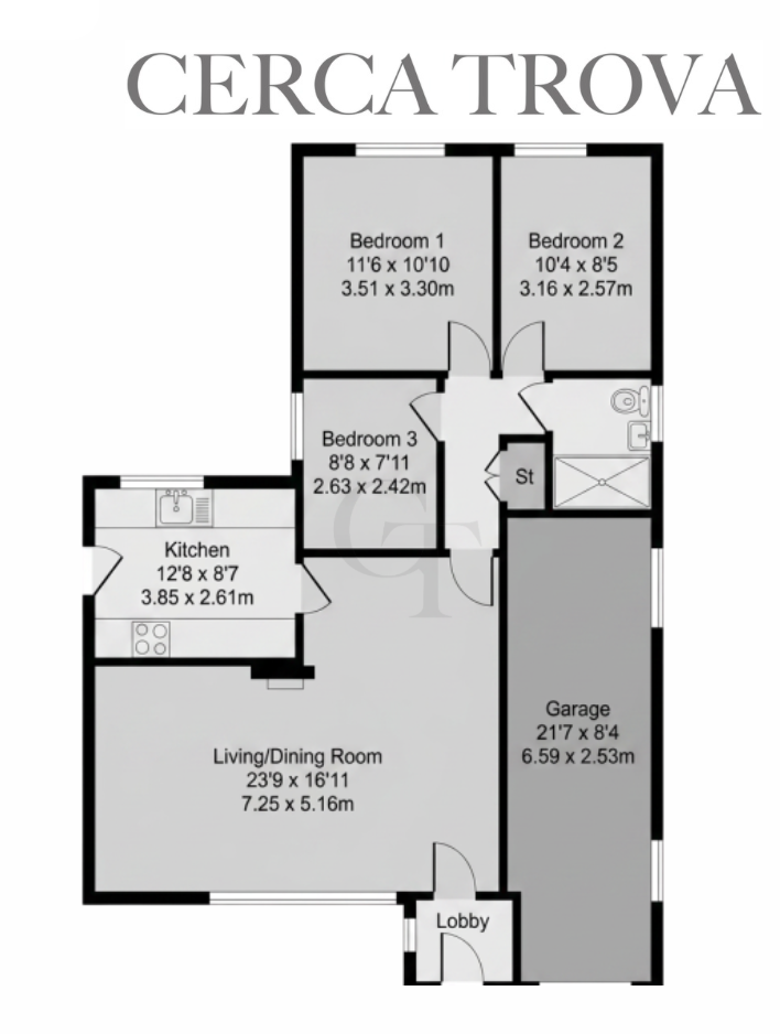 15 Larchfield Way, Waterlooville floorplan