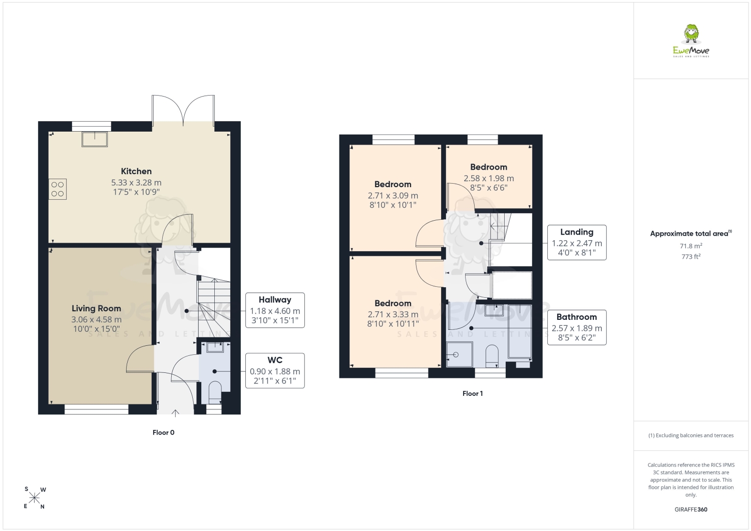 94, RIDDELL WAY, ST. HELENS floorplan