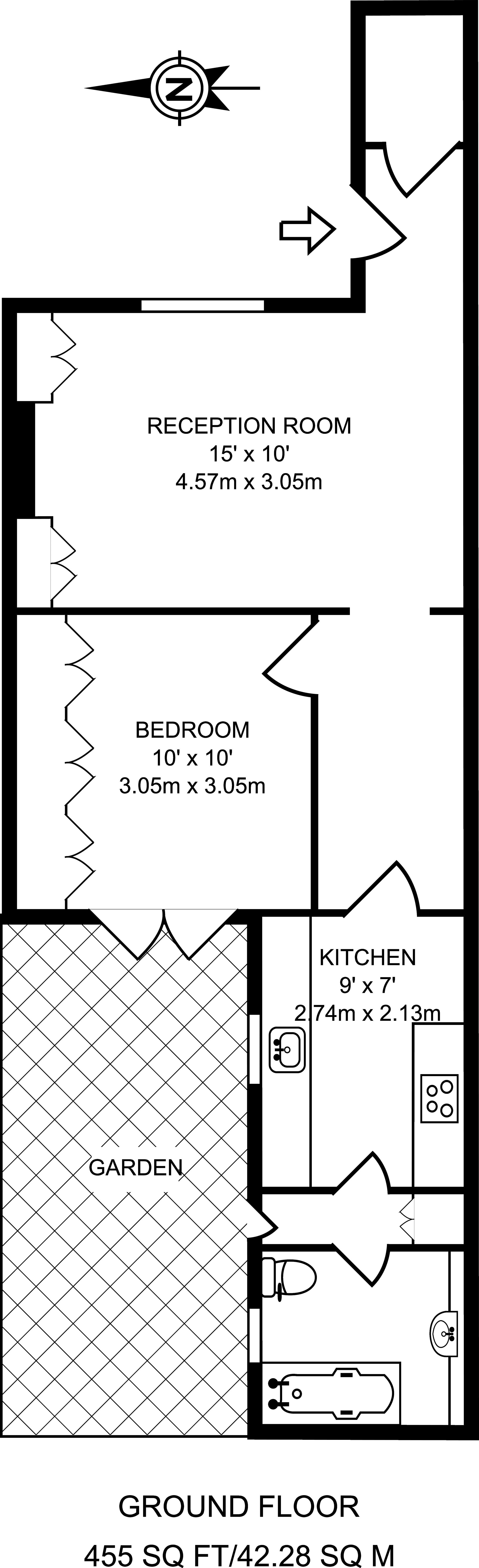 1 Bedrooms Flat to rent in Culford Road, De Beauvoir Town, London N1
