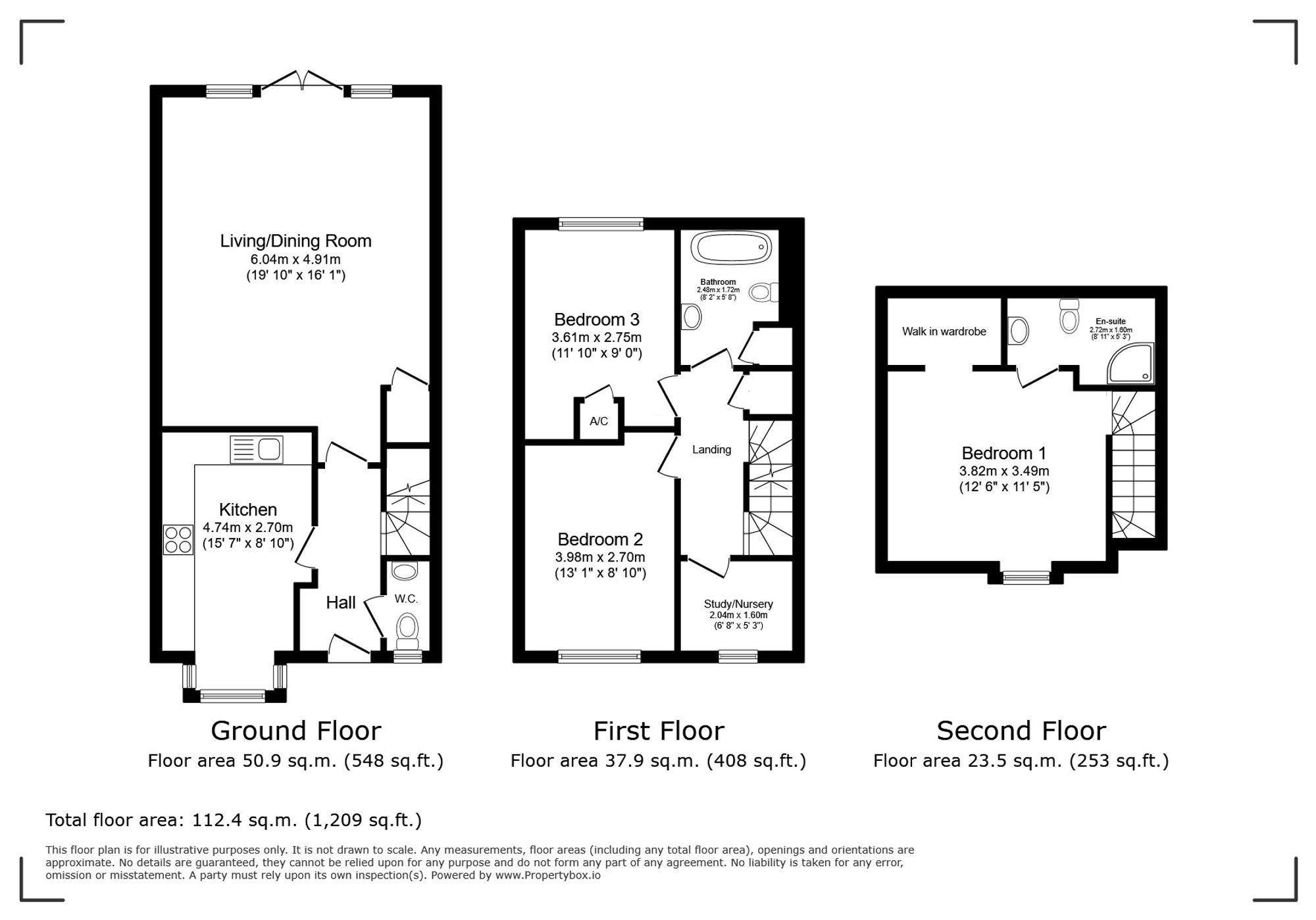7 Water Lane, Haywards Heath floorplan