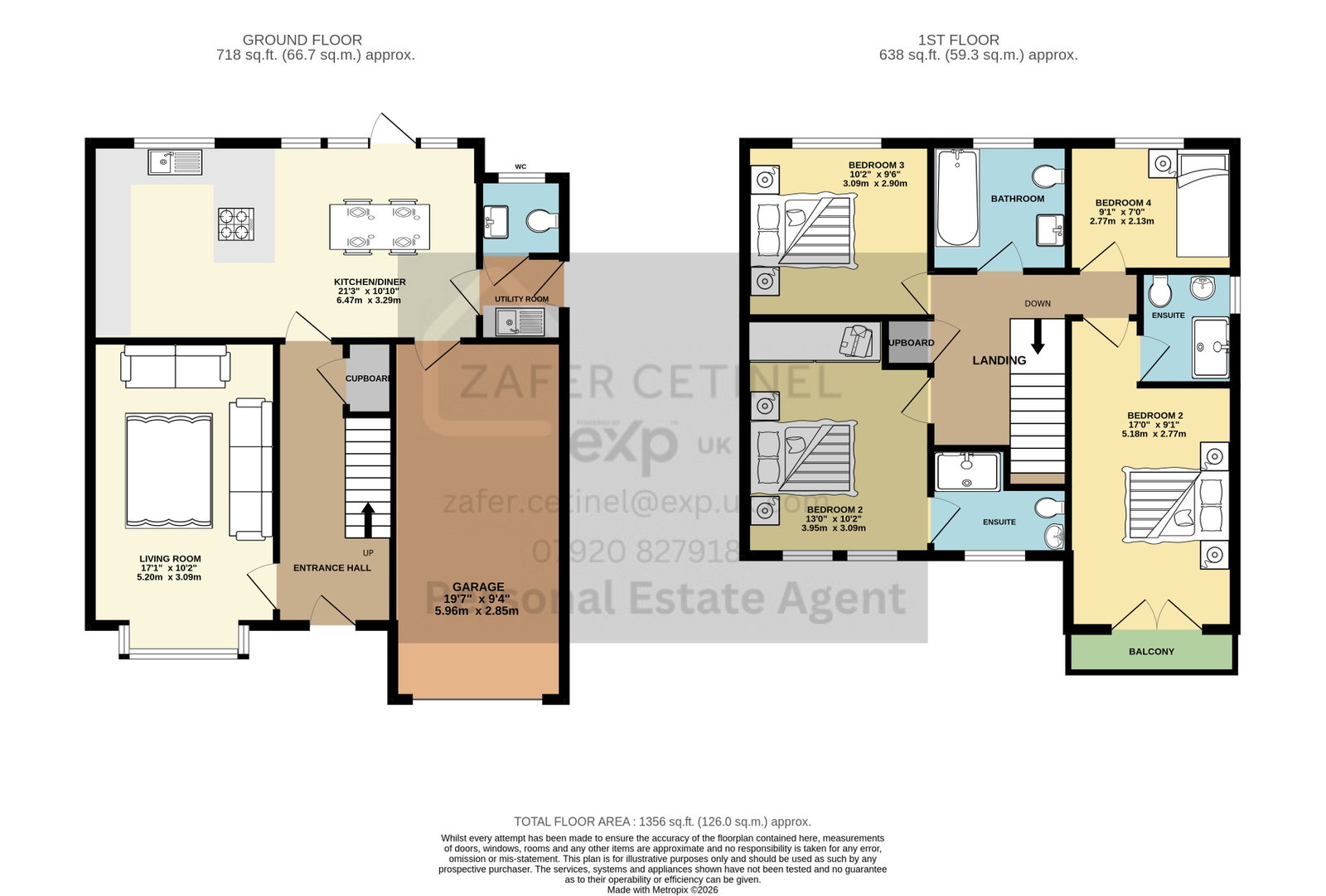 8, Wheat Grove, Cheltenham floorplan