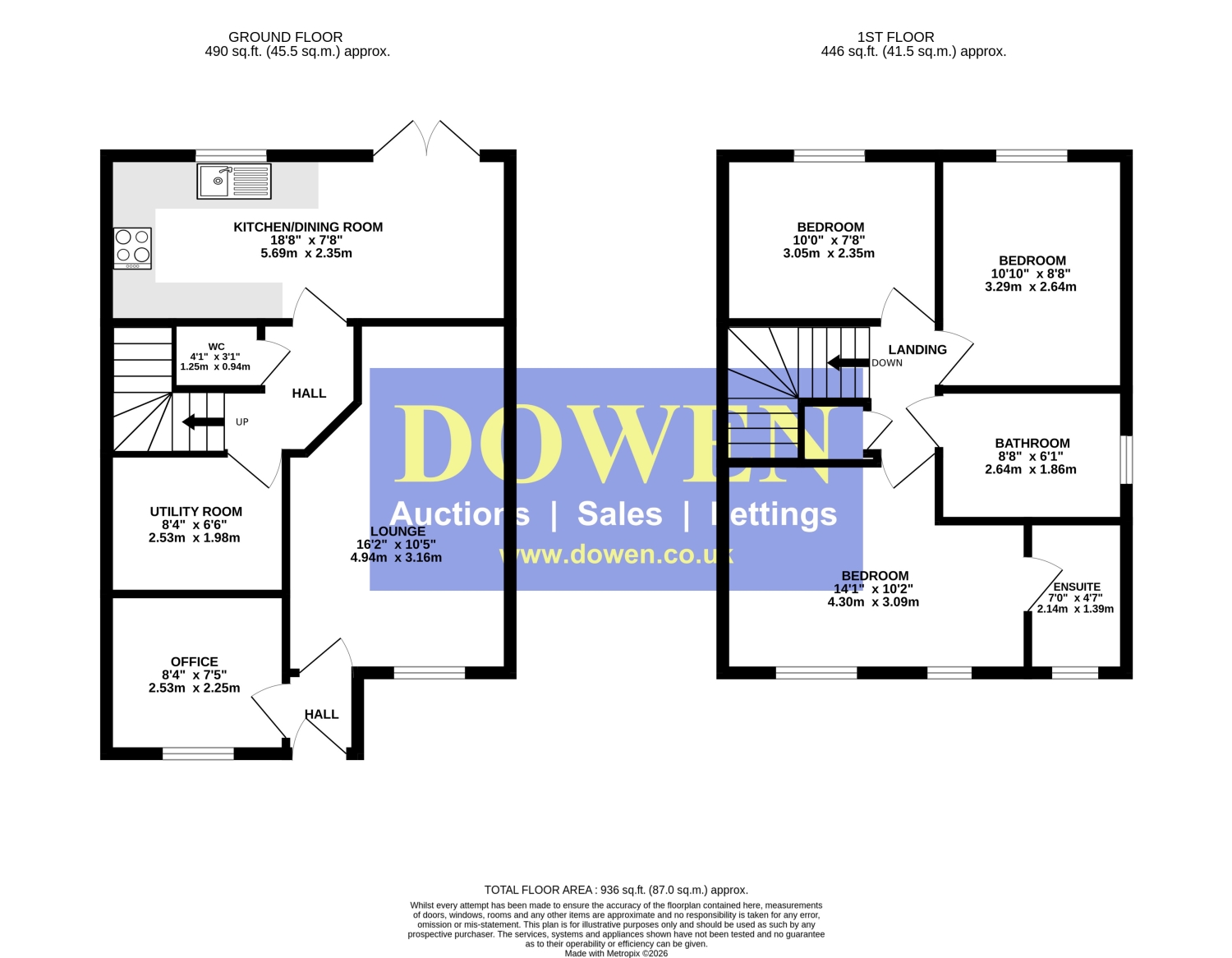 41, Cranson Close, Durham floorplan