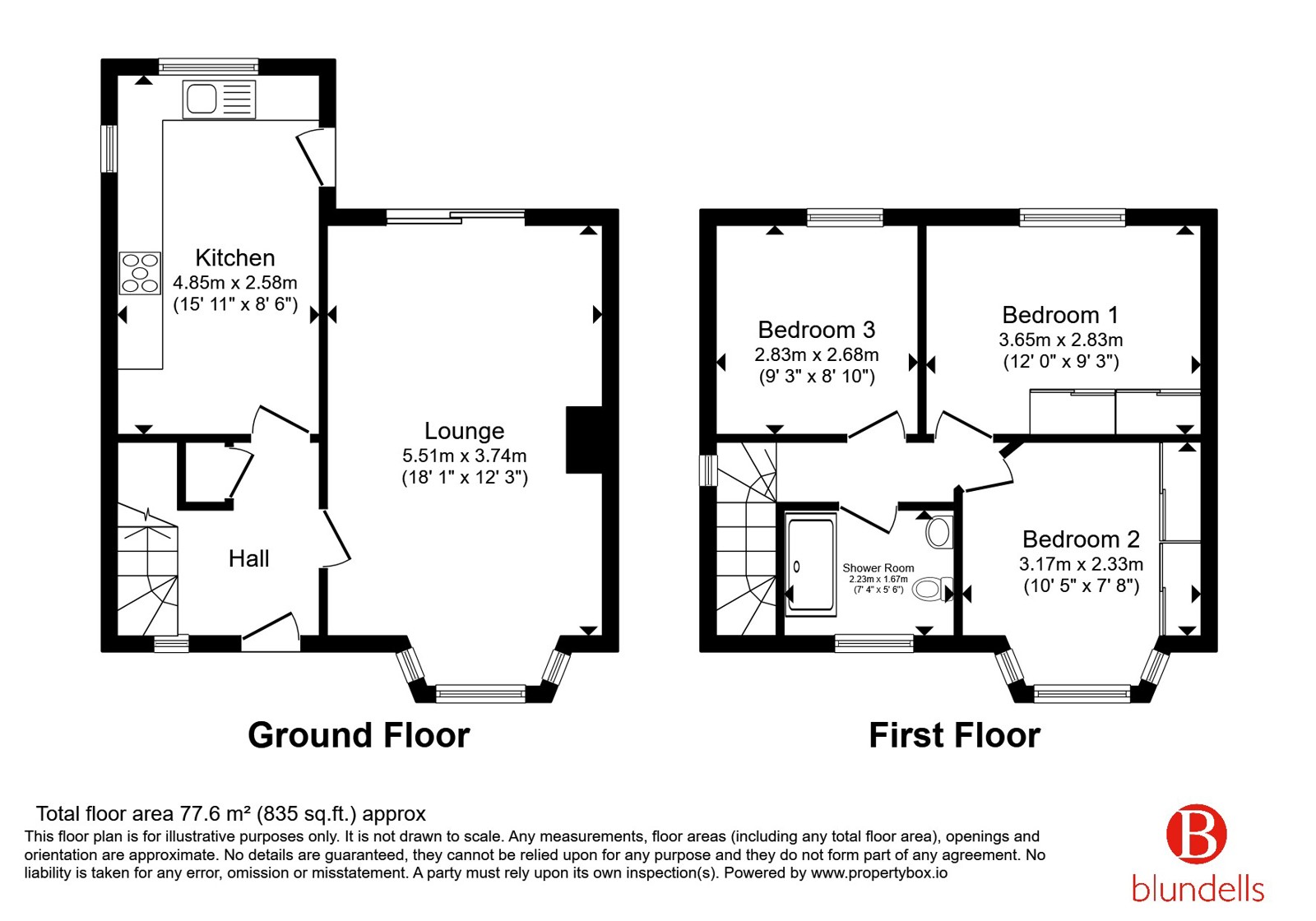 Brushfield Grove, South Yorkshire floorplan