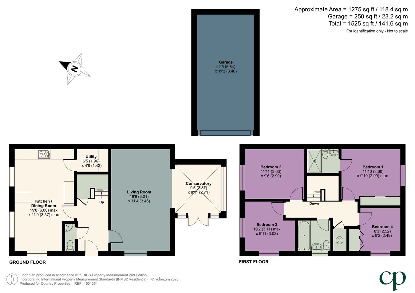 1, Austen Avenue, Flitwick floorplan