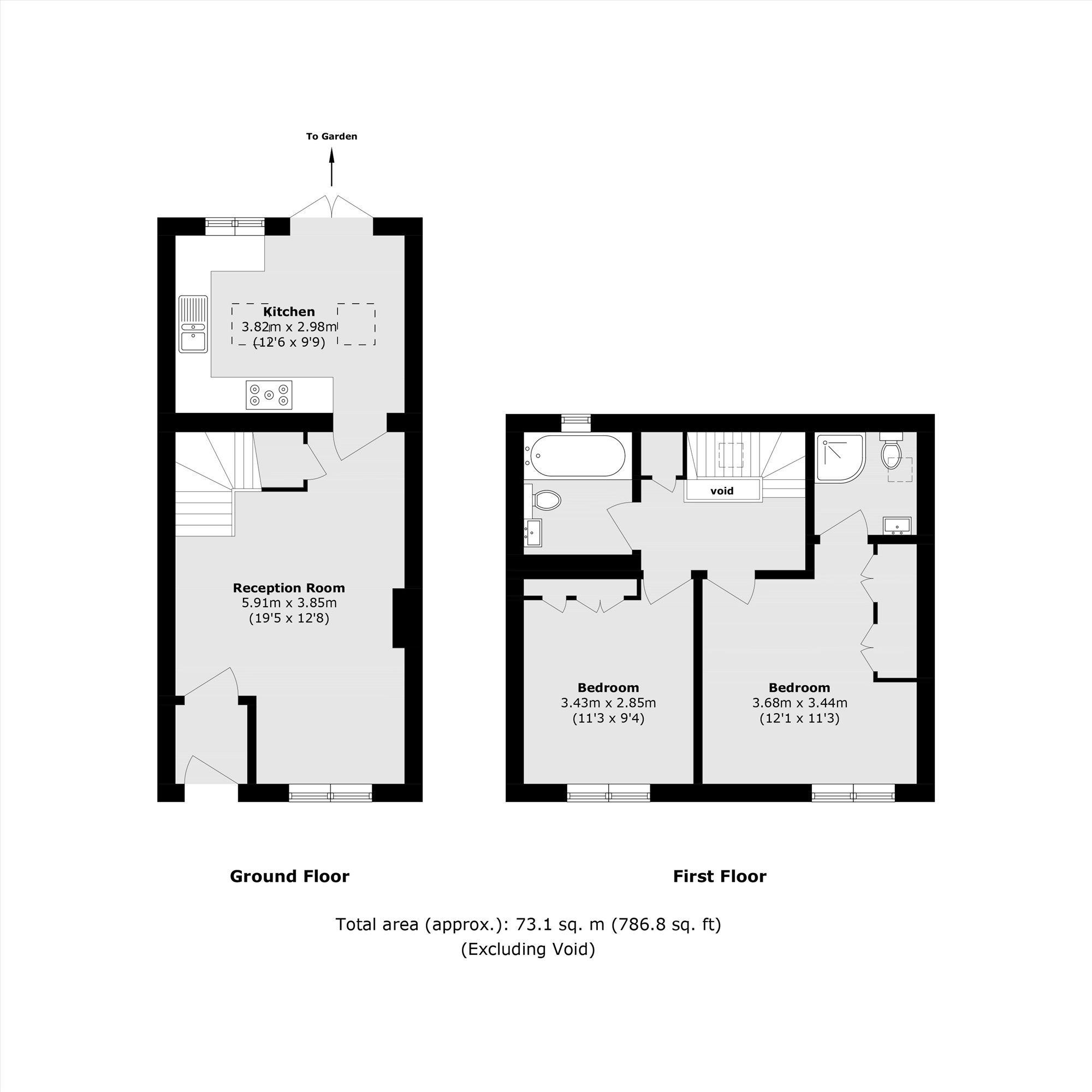 15, Old Dairy Mews, London floorplan