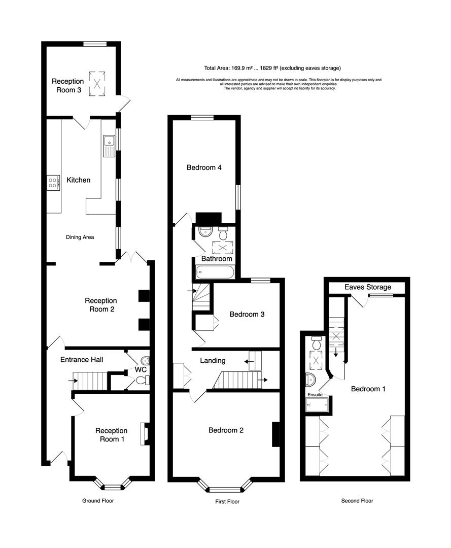 98, Knighton Road, Leicester floorplan