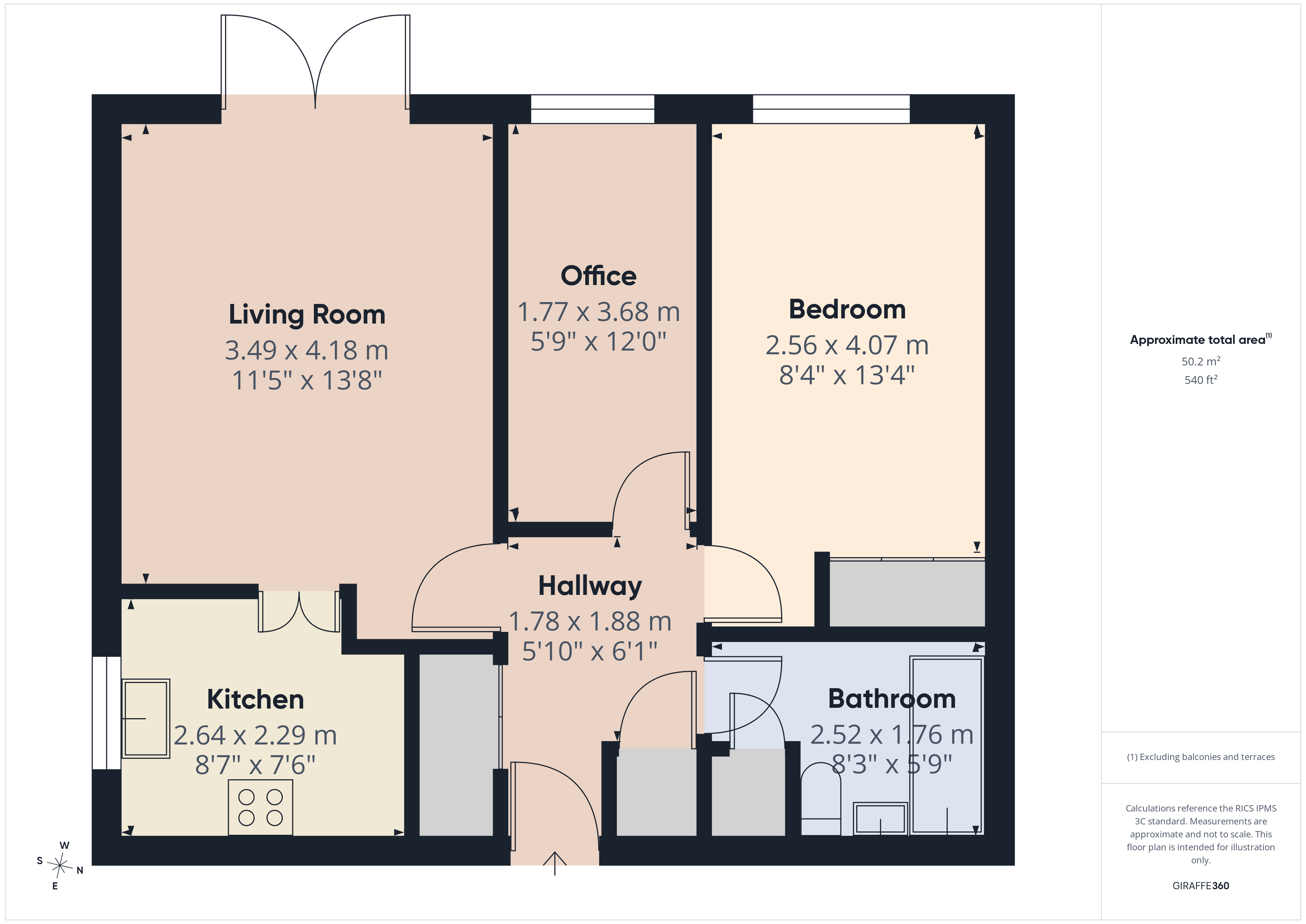 Clarence Court, Windsor floorplan