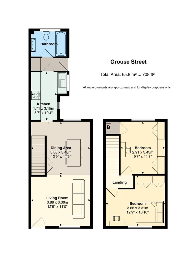 1, Grouse Street, Cardiff floorplan