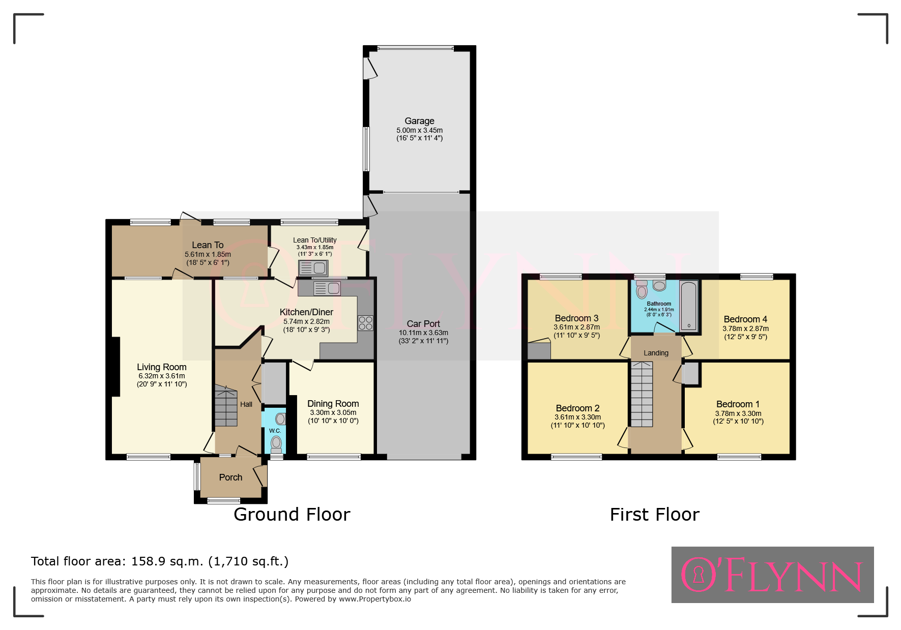 17 Faire Road, Leicester floorplan