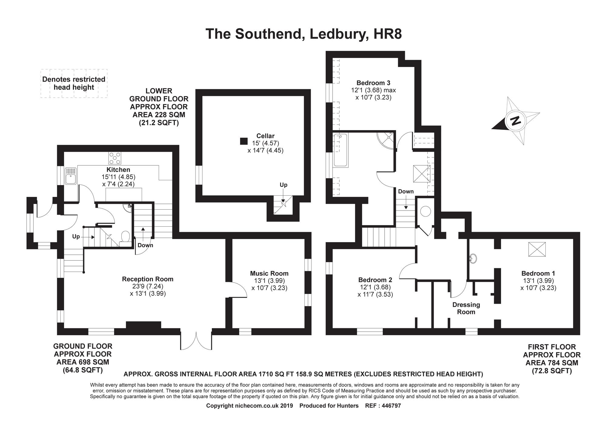 3 Bedrooms Town house for sale in Town Cottage, No 10A The Southend, Ledbury HR8