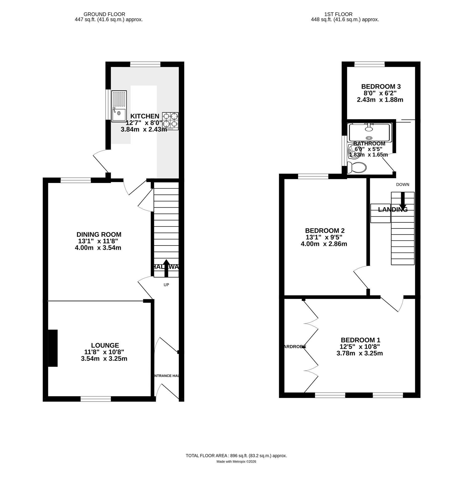 46, Egremont Road, Devon floorplan