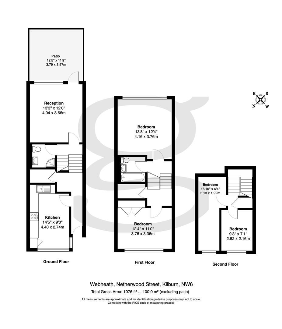 Flat 53, Webheath, Netherwood Street, London floorplan