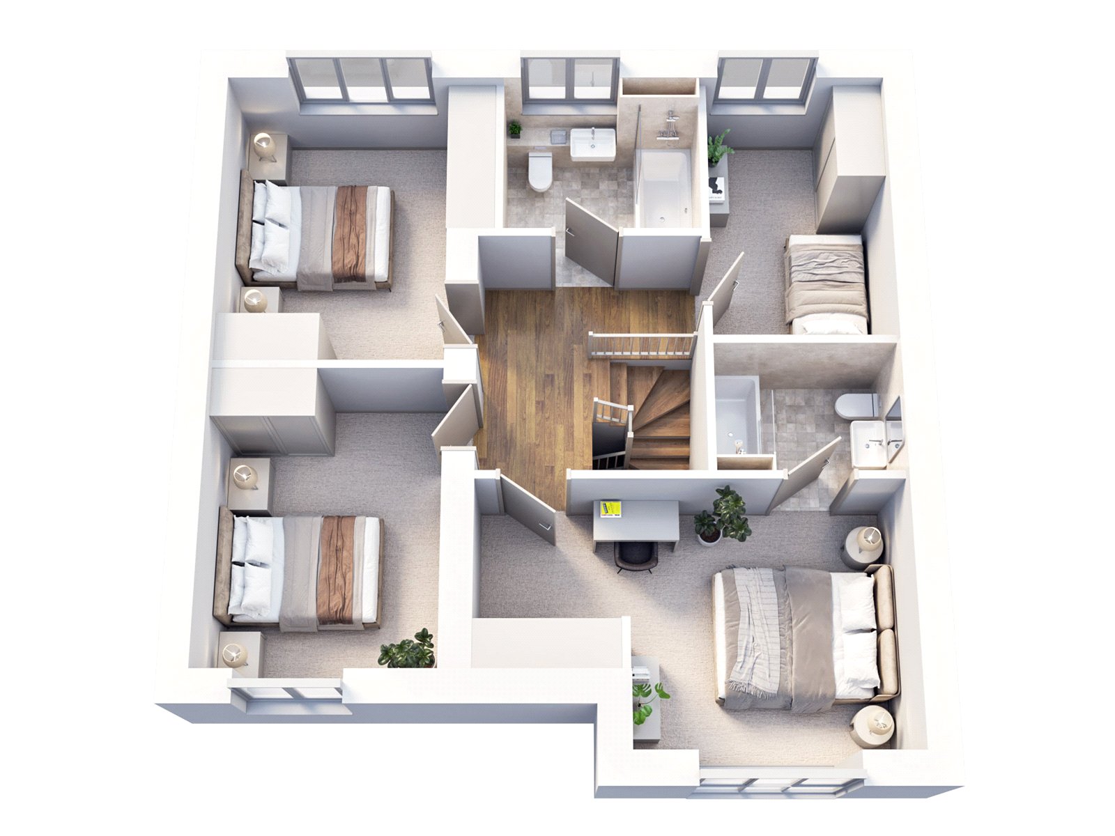 Plot 4, Birchwood (IG),, The Boulevard, Blackpool floorplan