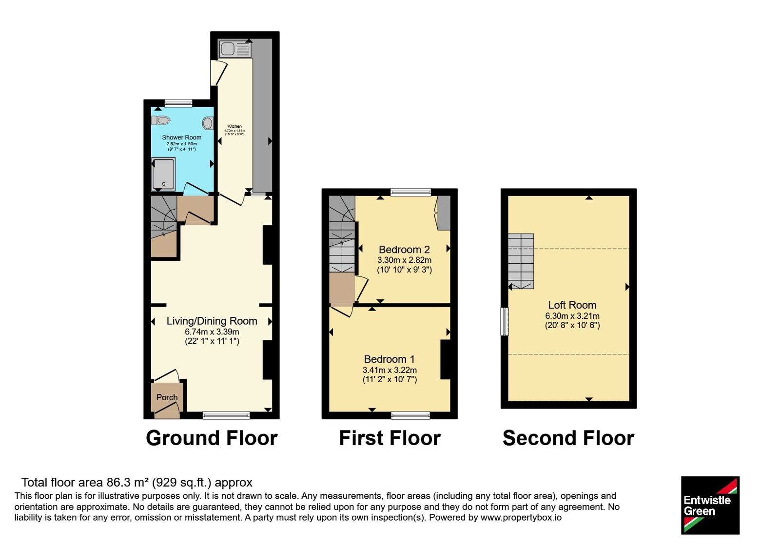 12, Belmont Place, Merseyside floorplan