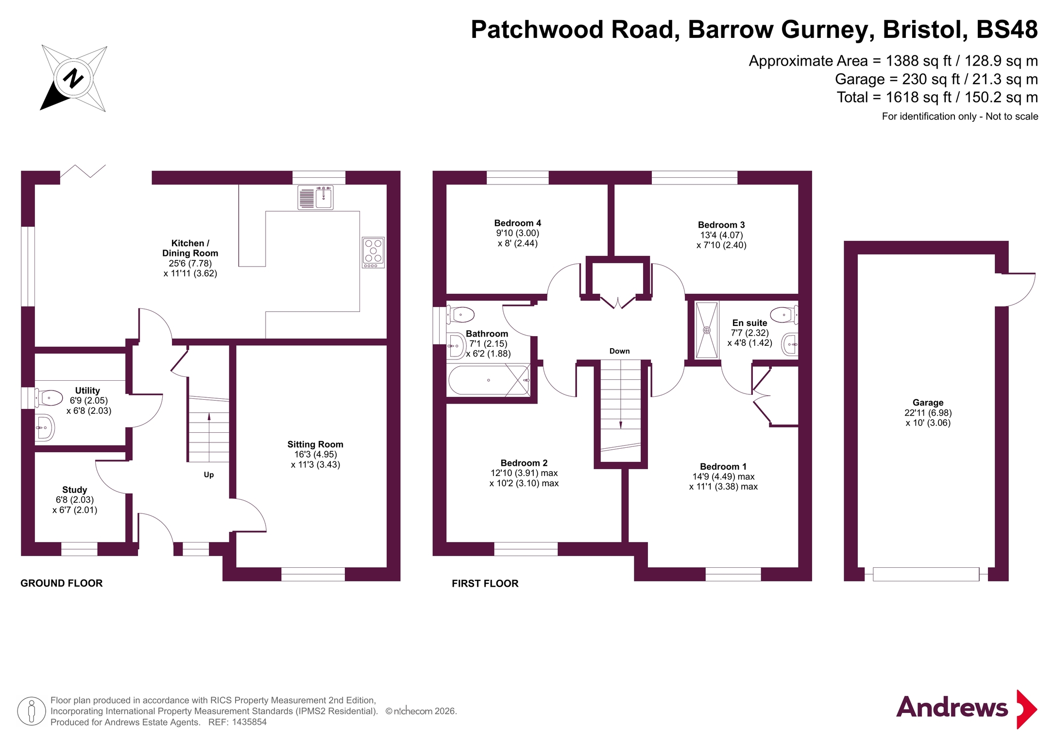 6, Patchwood Road, Bristol floorplan