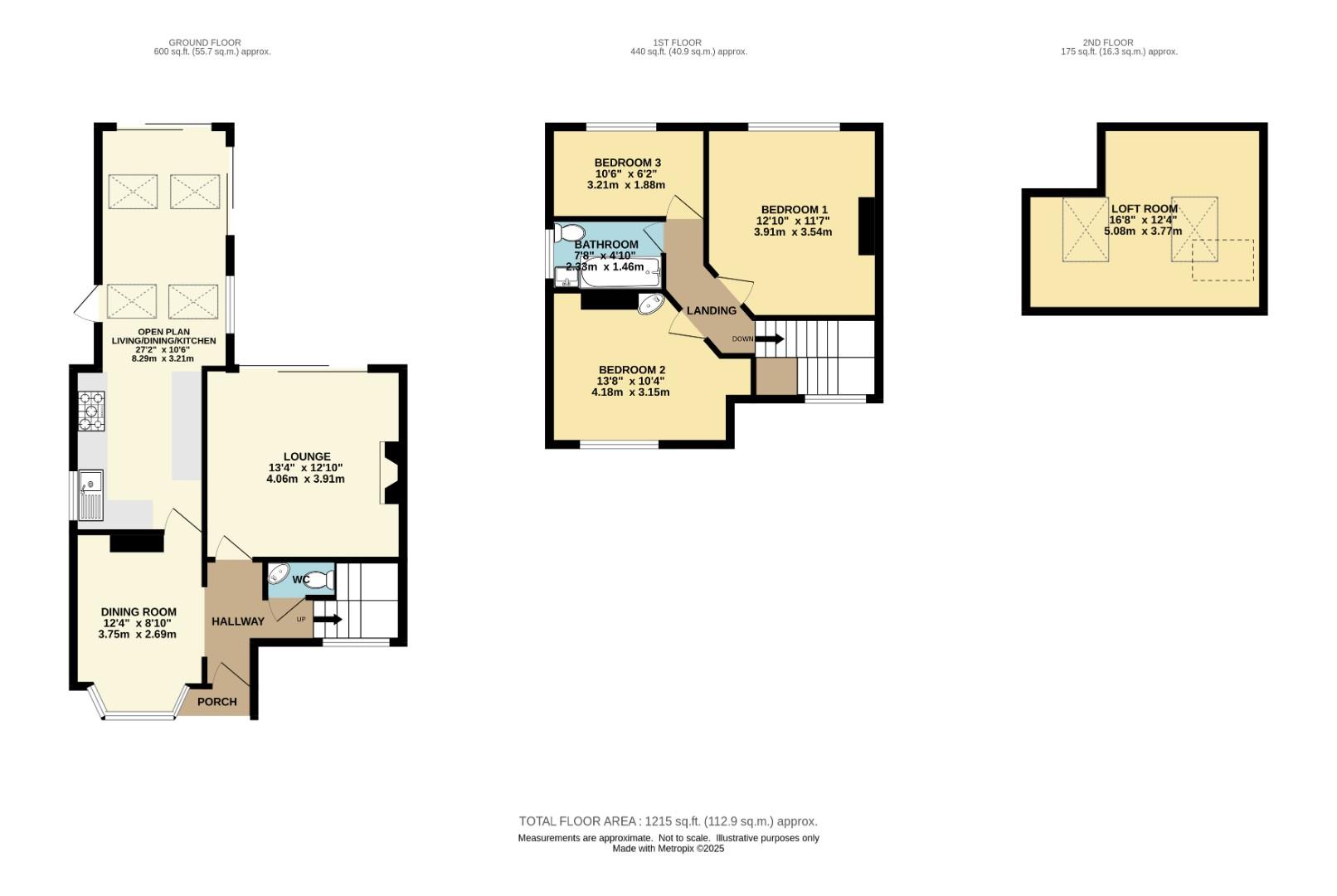 153, Egerton Road South, Chorlton floorplan