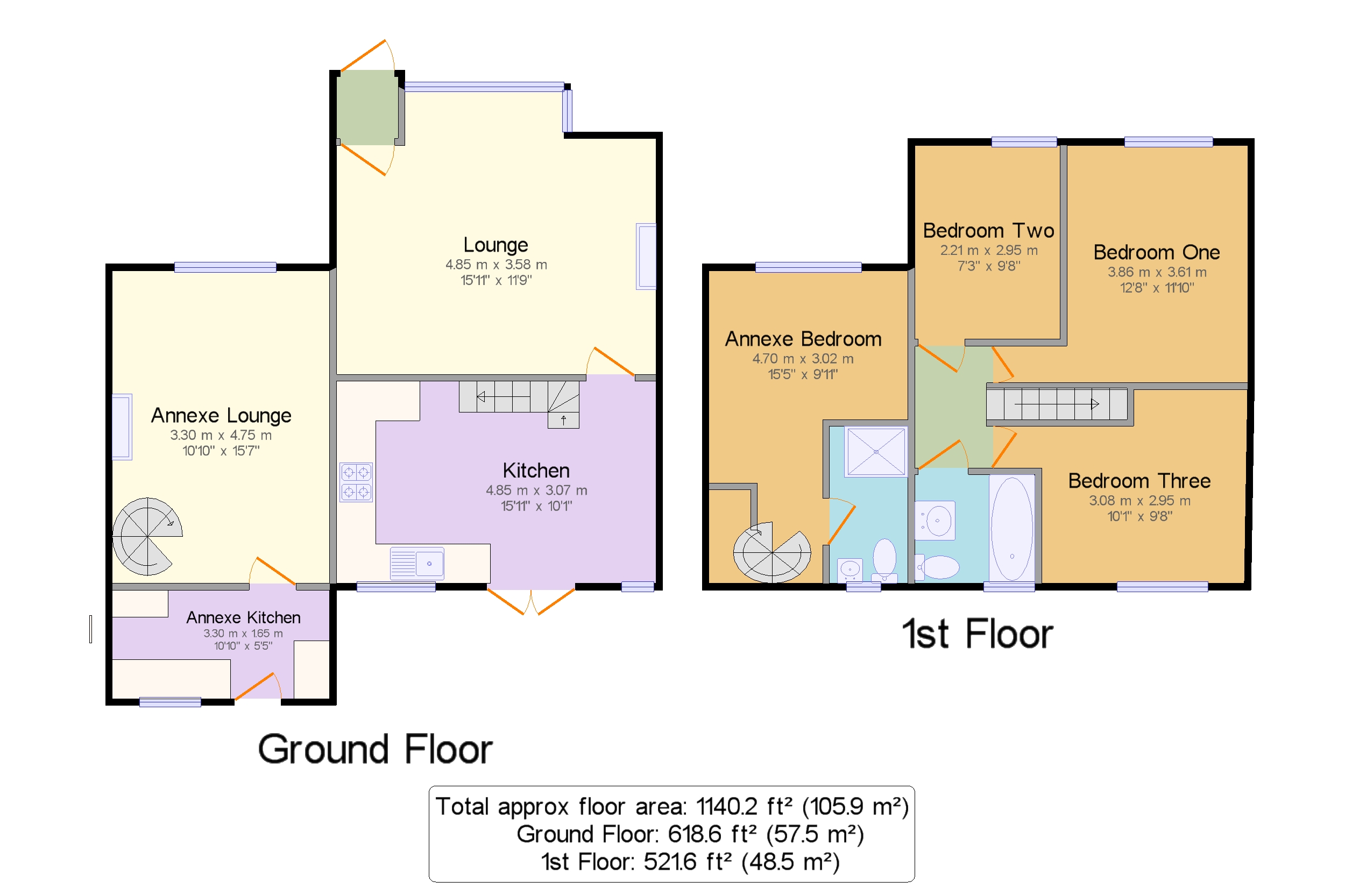 20, Meadowside, Disley floorplan