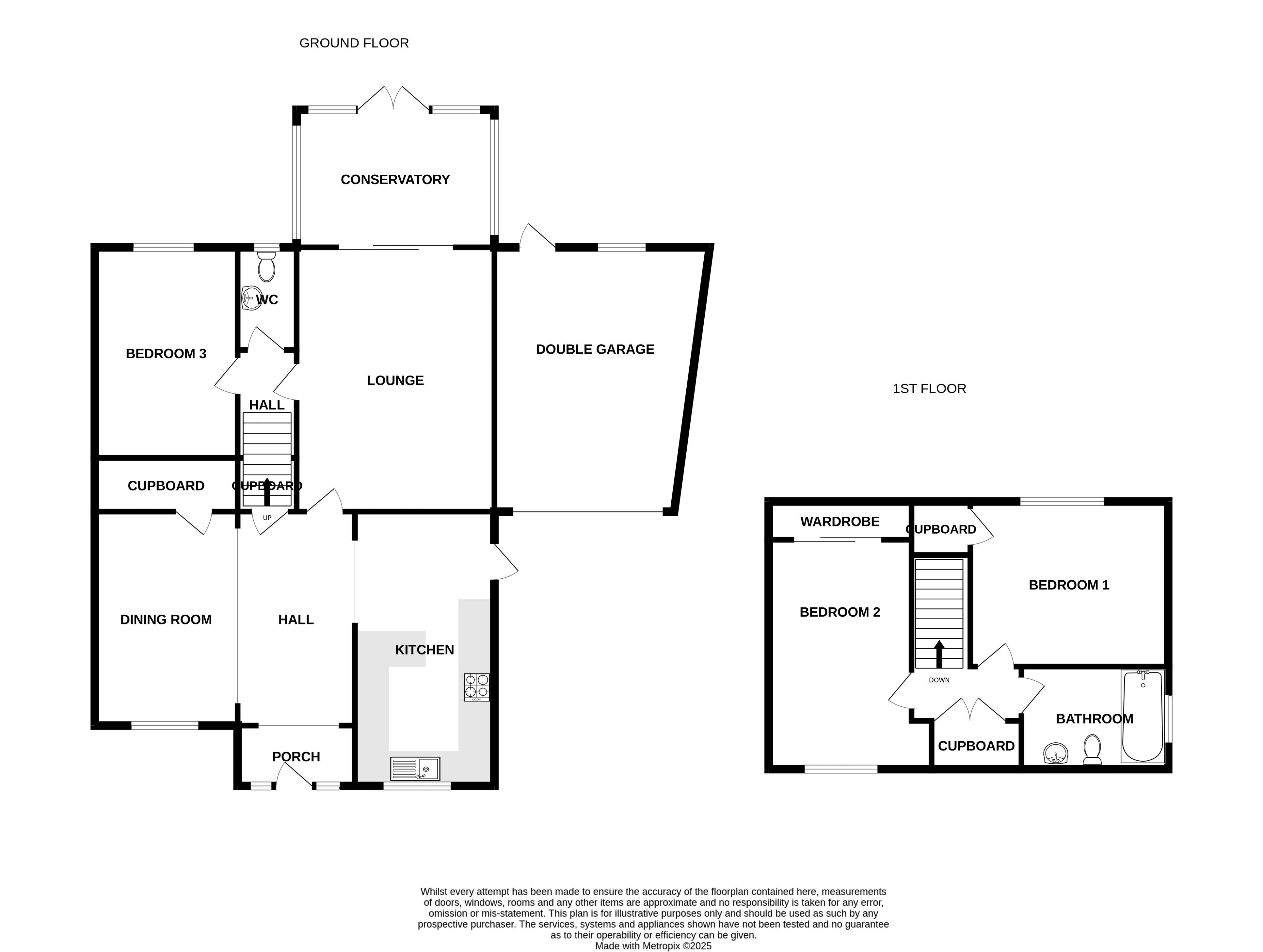 64, Sutton Road, Cowplain floorplan