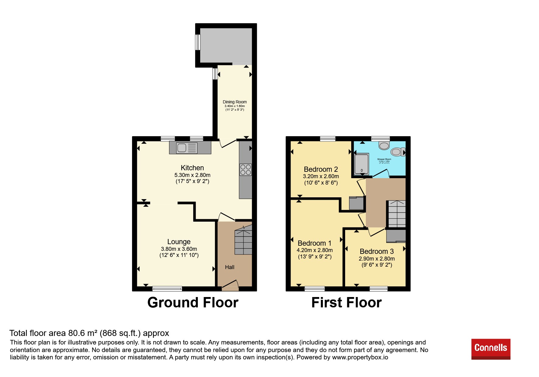 34, Russell Close, DUNSTABLE floorplan