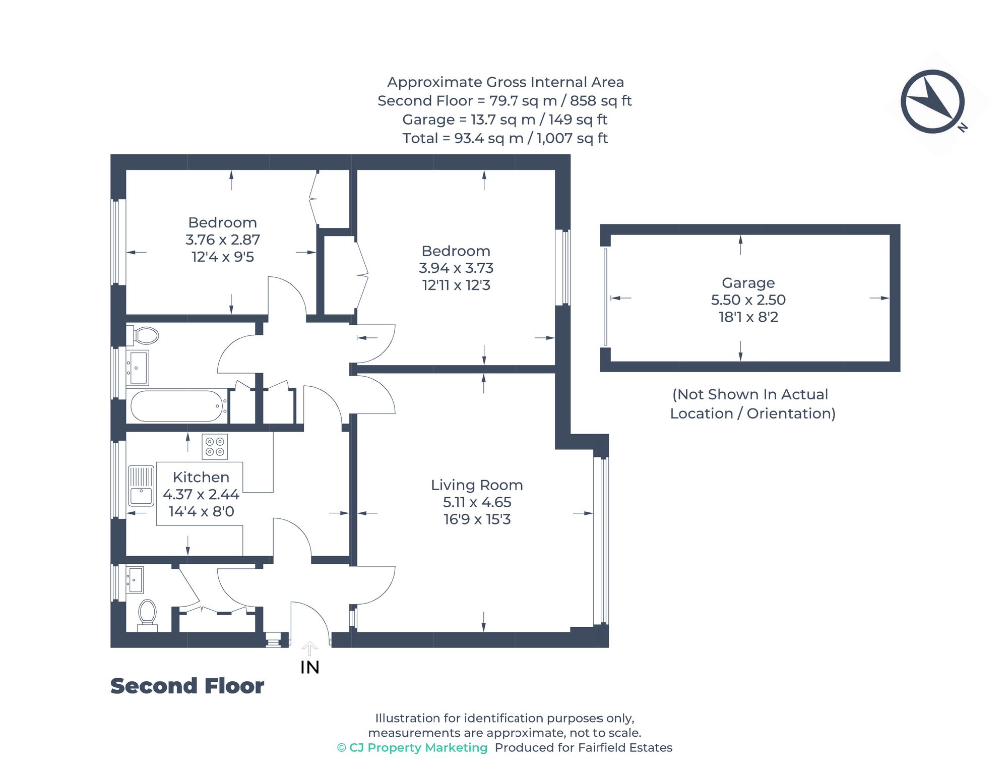 19 The Spinney, Watford floorplan
