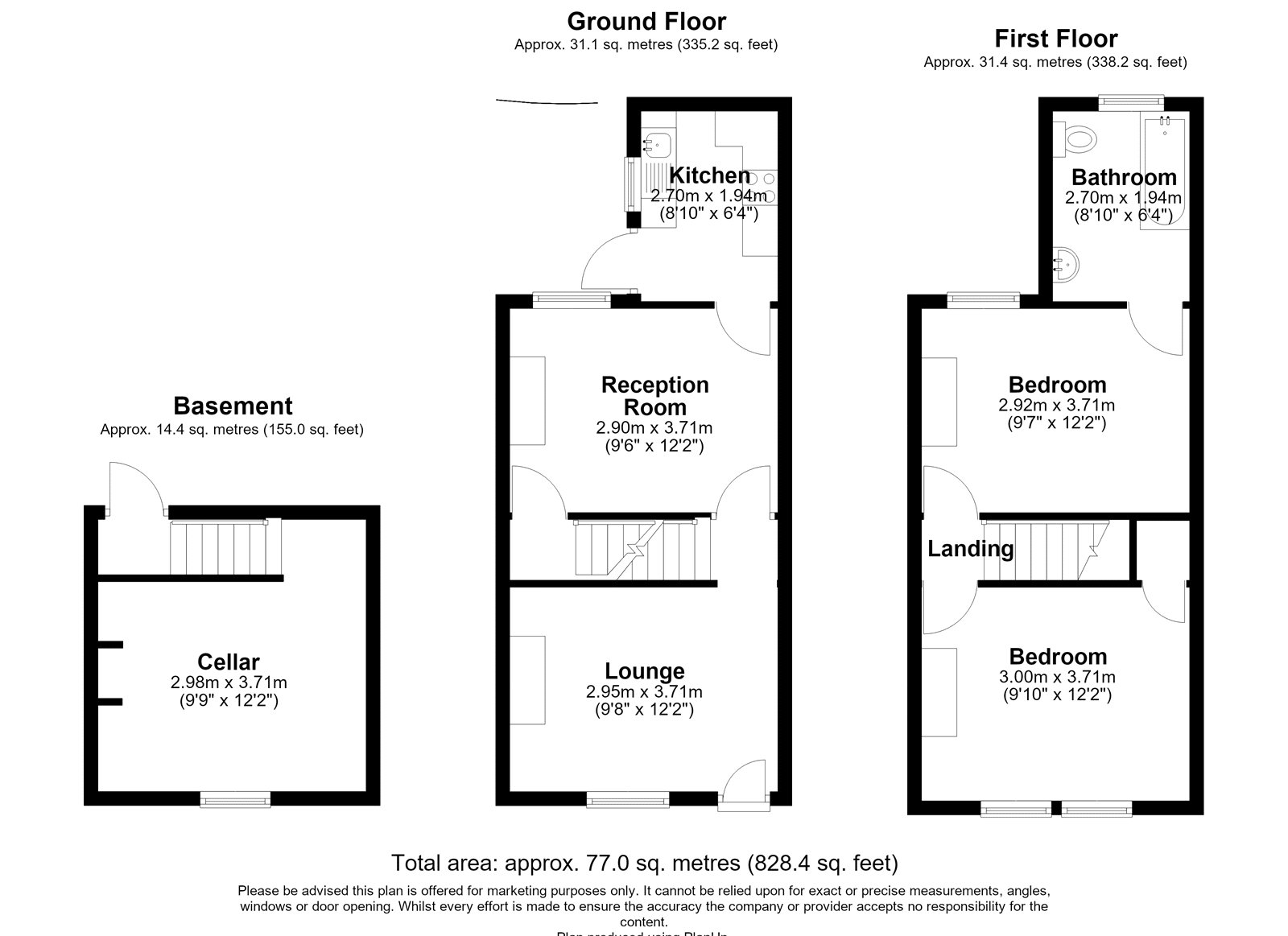 Connaught Road, Kent floorplan