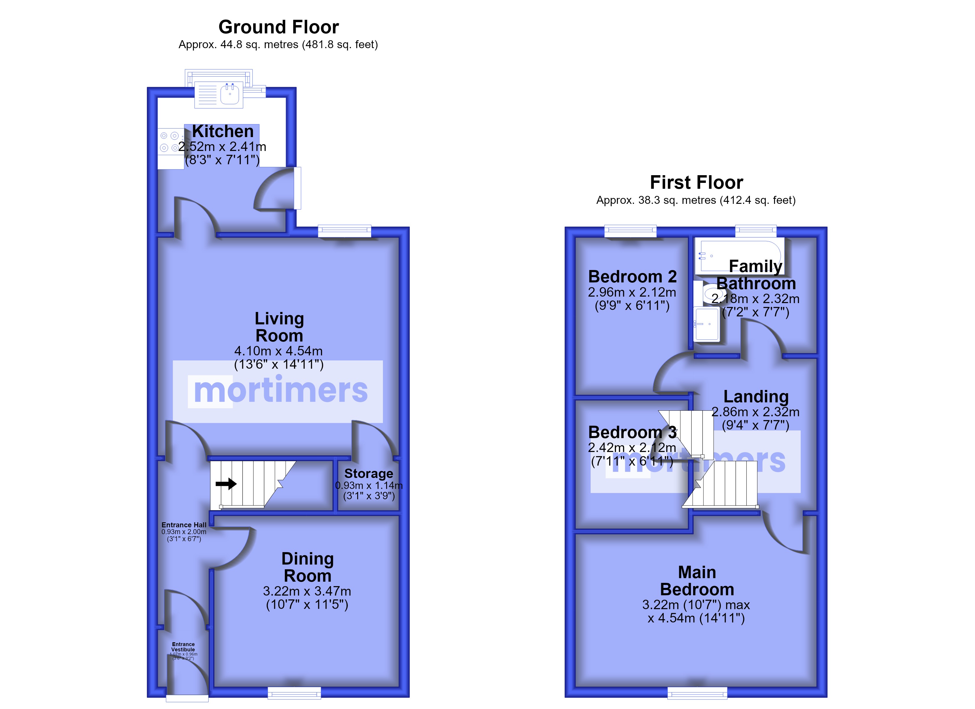Russia Street, Lancashire floorplan