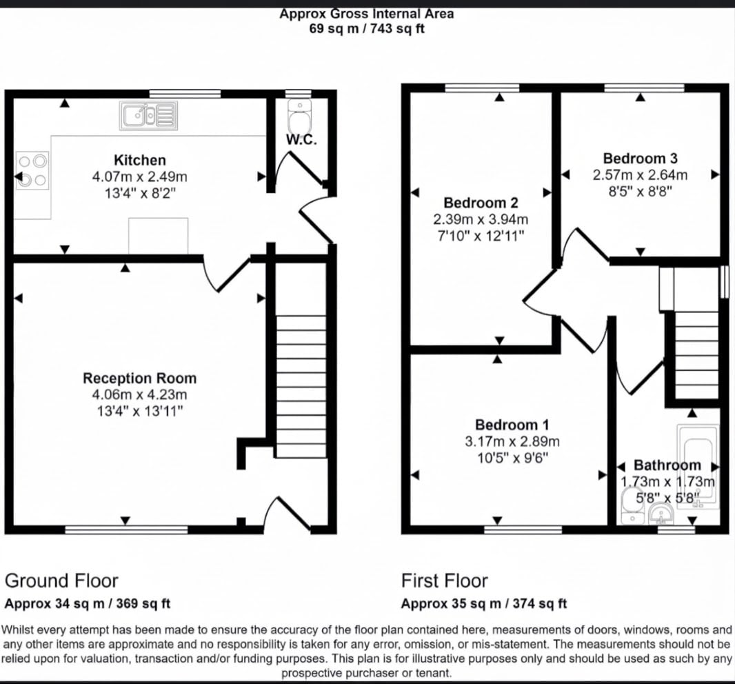 Thorncliffe Avenue, Dukinfield floorplan