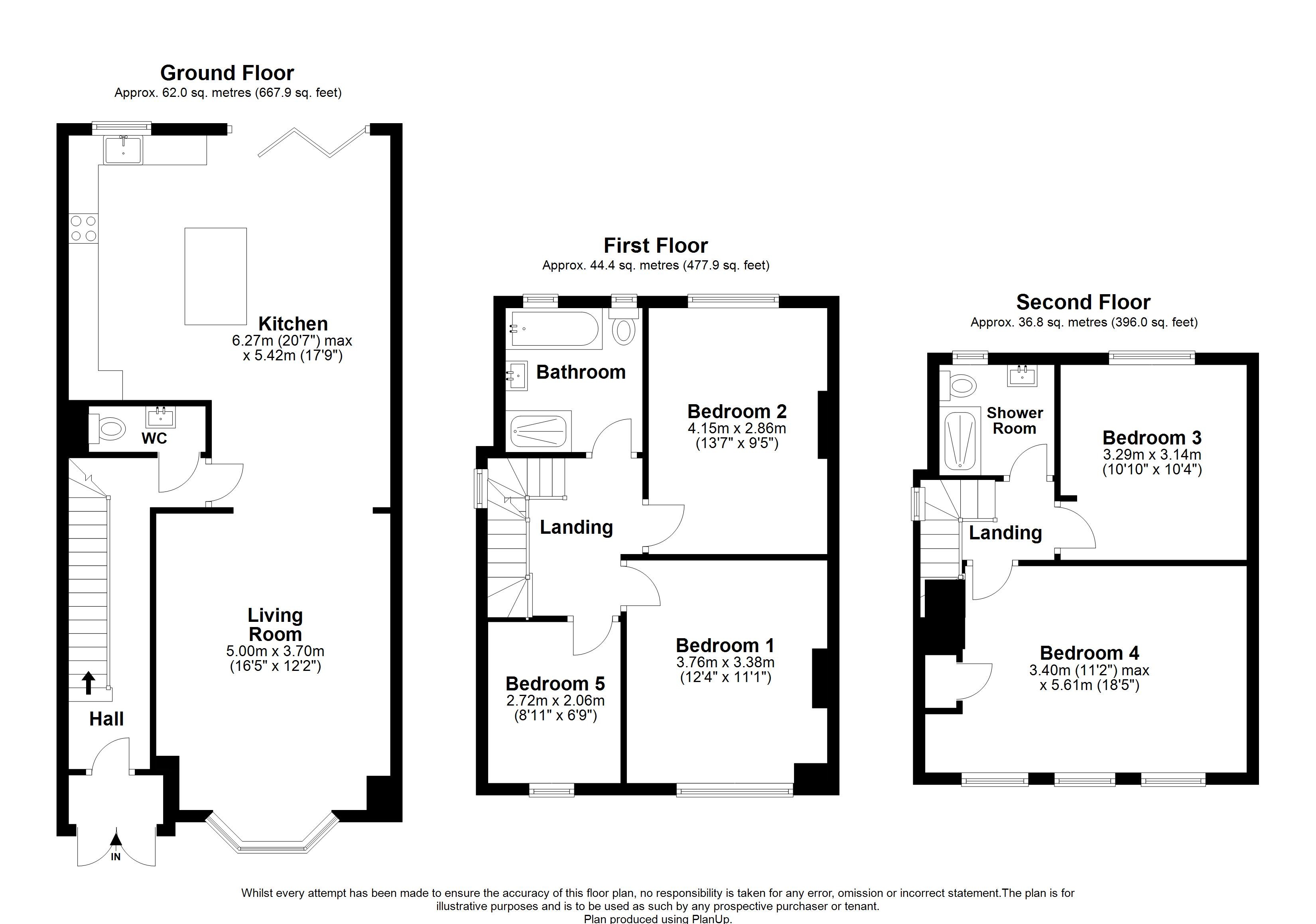 1, Coombe Corner, London floorplan