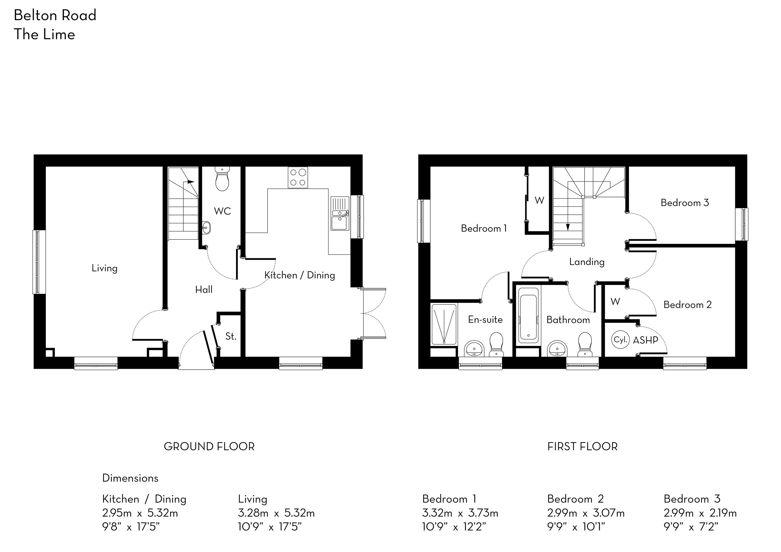 Plot 66, The Lime, Manthorpe Chase, Grantham floorplan