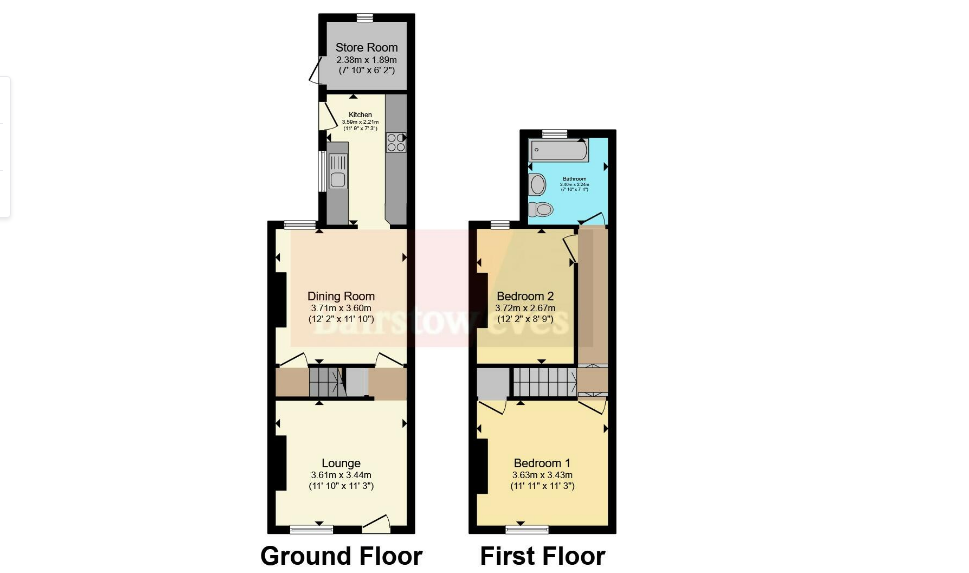26, Sutton-in-Ashfield floorplan