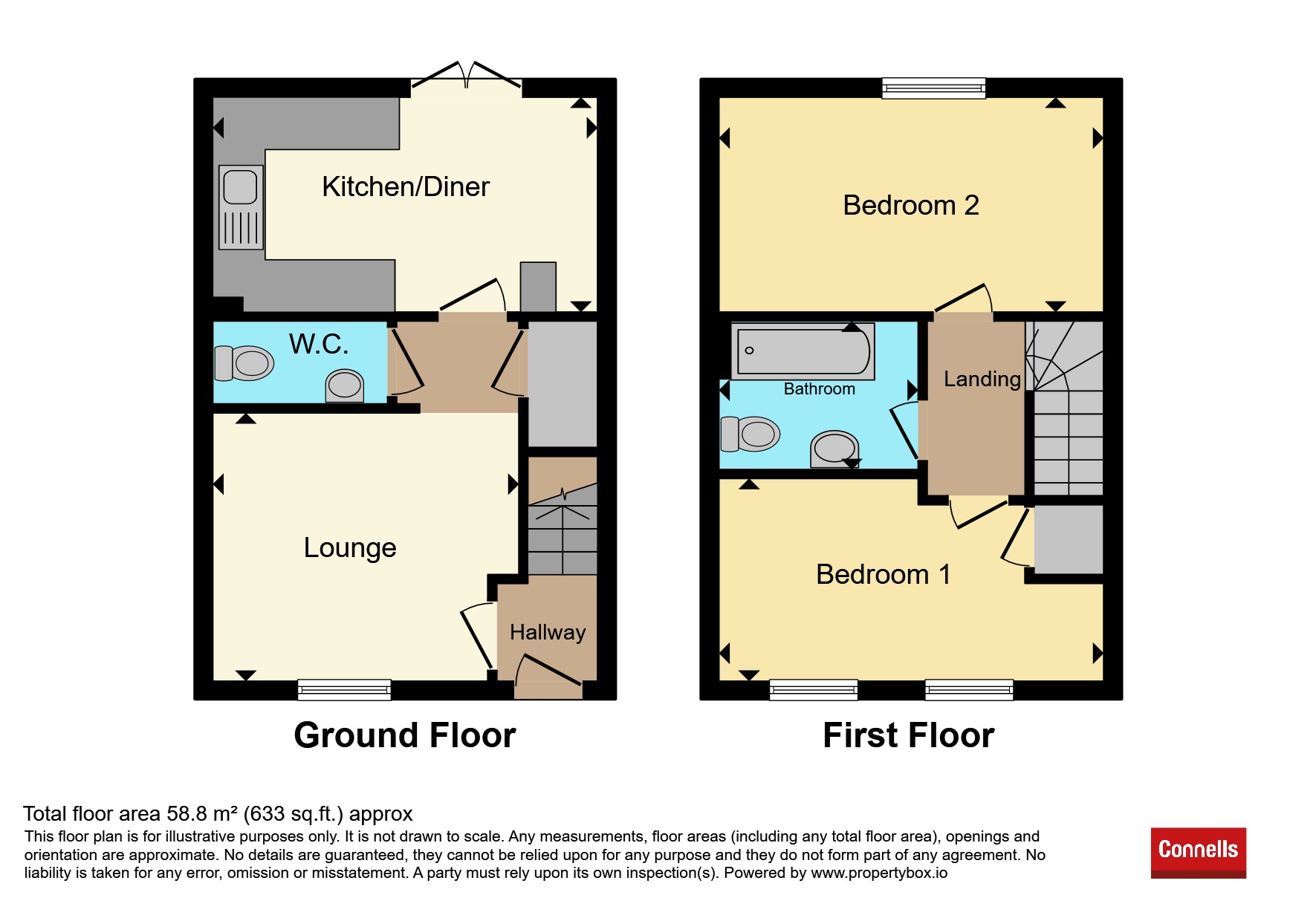 16, Gordon Street, Wolverhampton floorplan