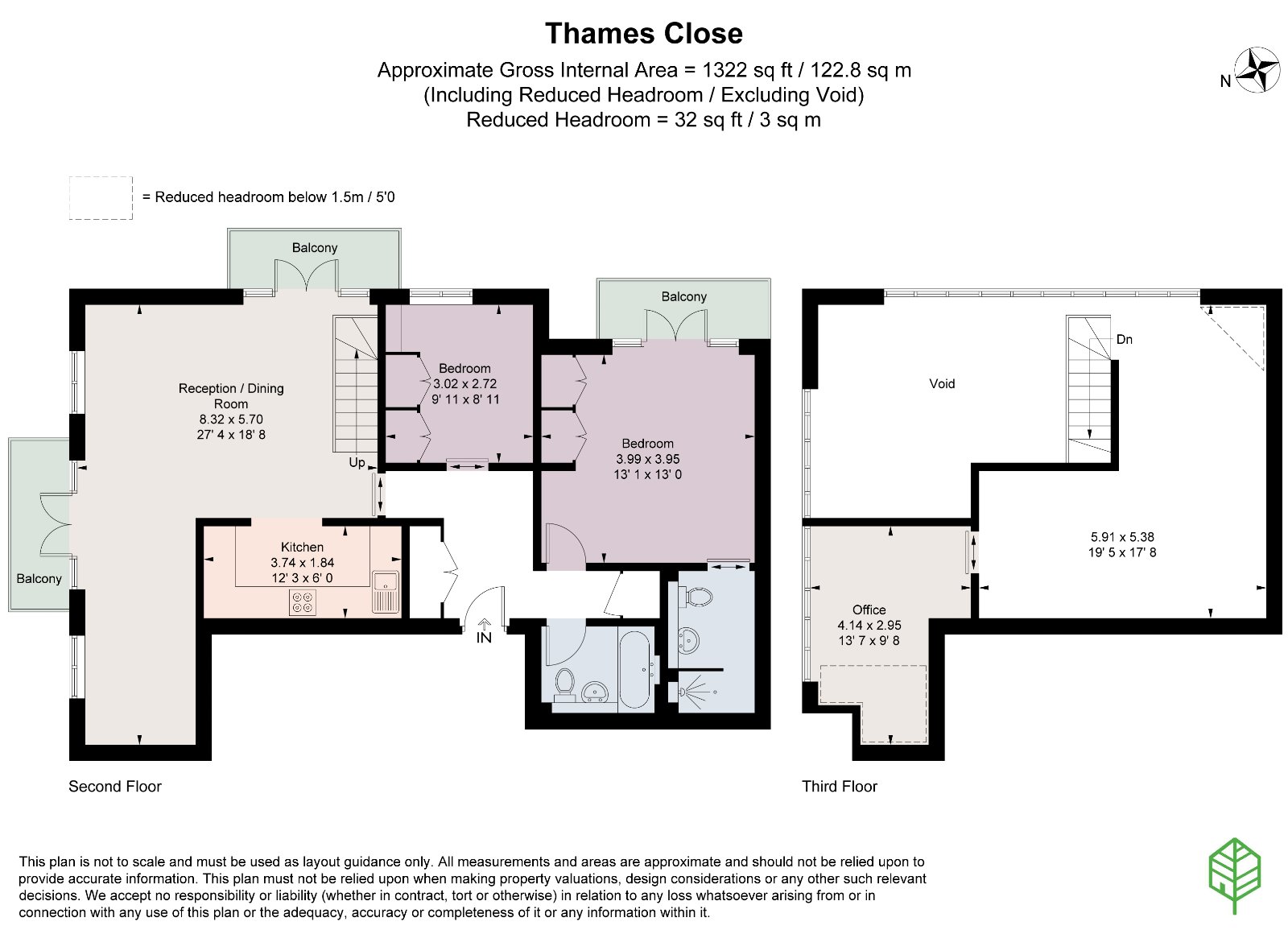 42, Thames Close, Middlesex floorplan
