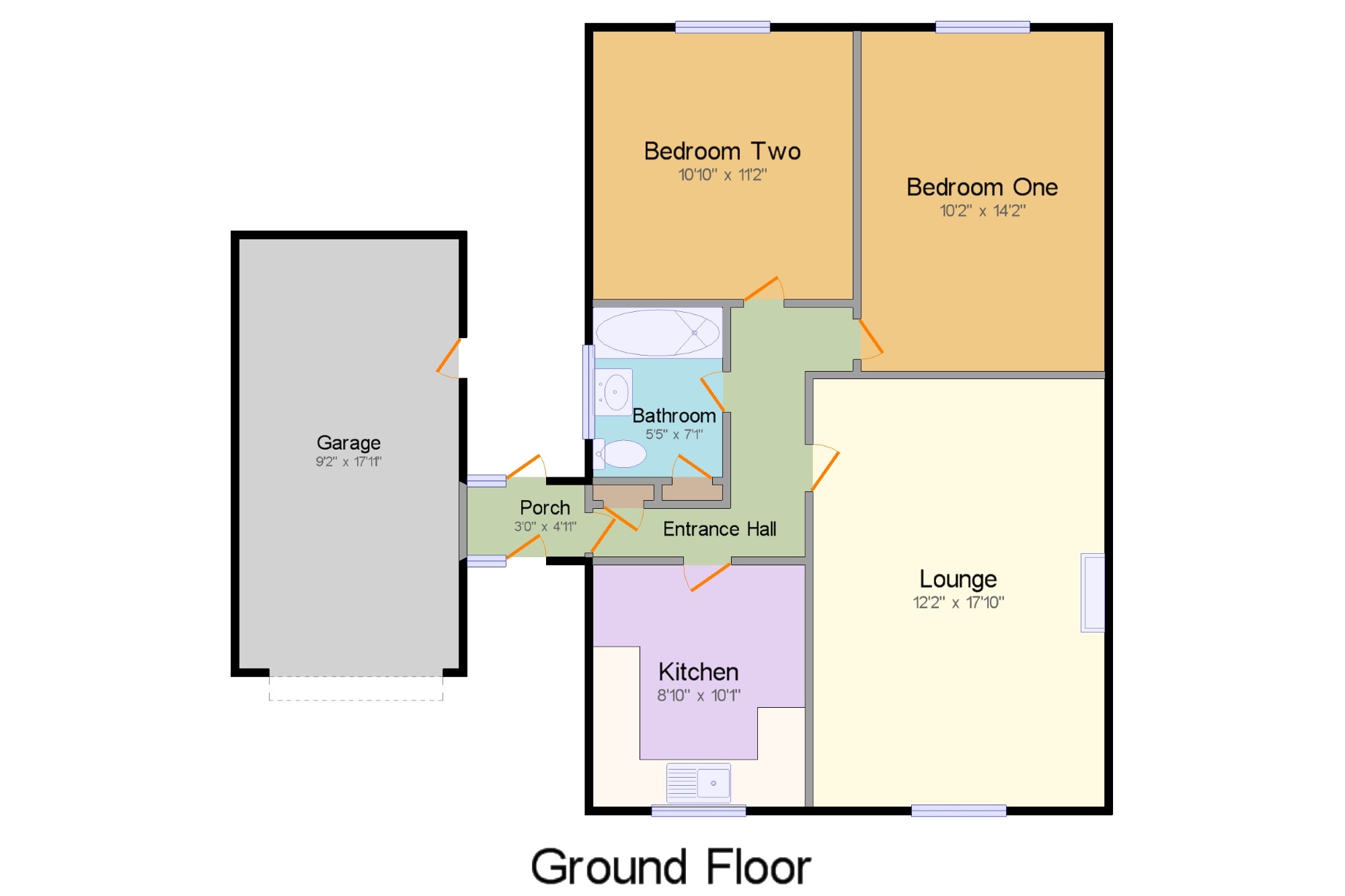 2 Bedrooms Bungalow for sale in Brooklands, Old Colwyn, Colwyn Bay, Conwy LL29