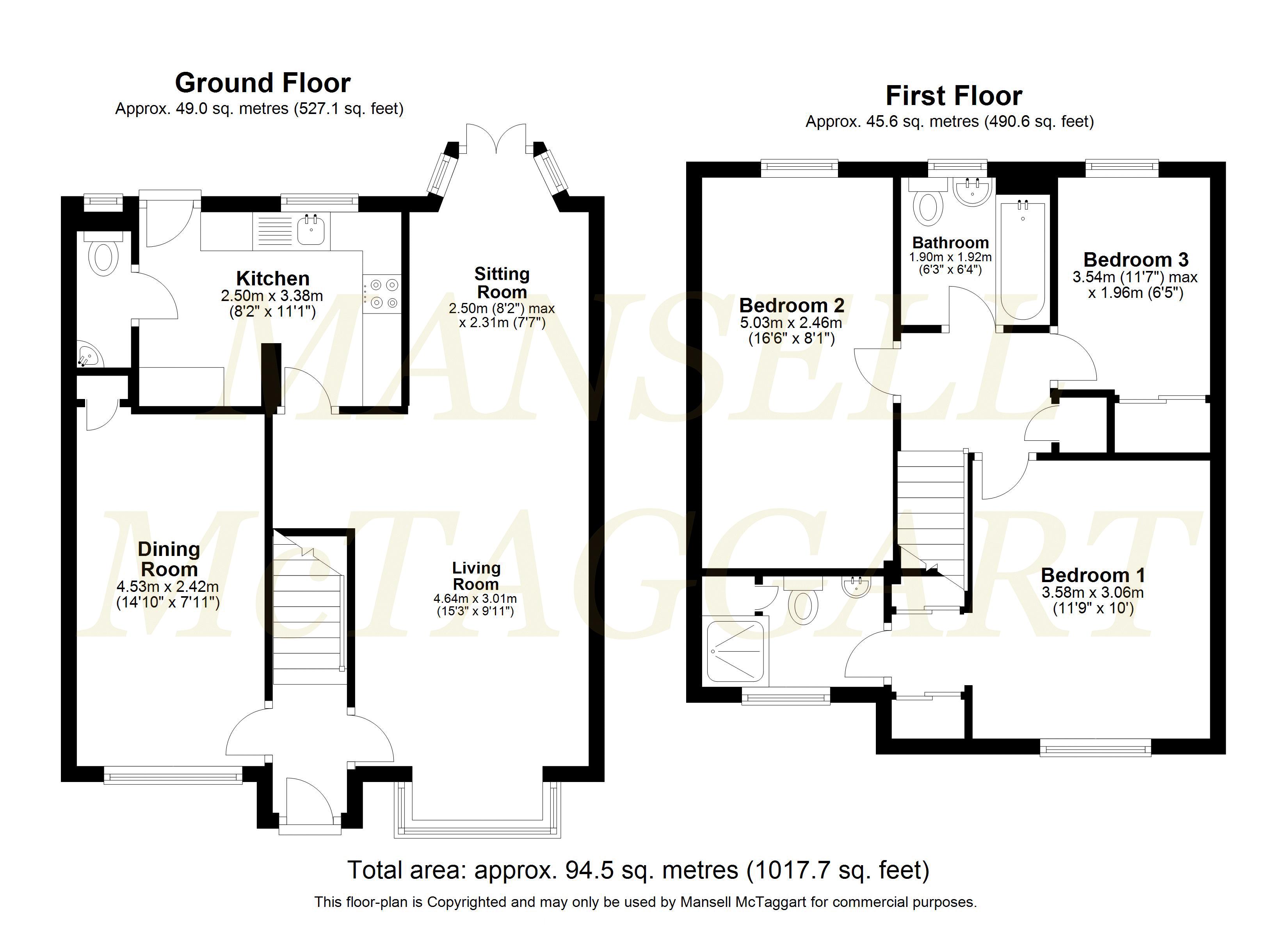 3 Bedrooms End terrace house for sale in Peppard Road, Maidenbower, Crawley, West Sussex RH10