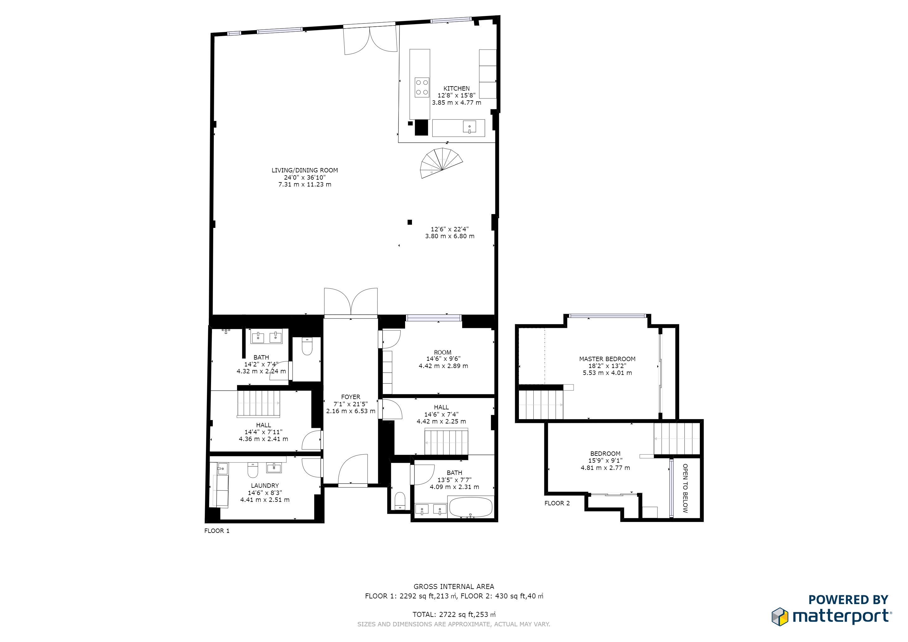 2 Bedrooms Flat to rent in Metropolitan Wharf Building, 70 Wapping Wall, London E1W