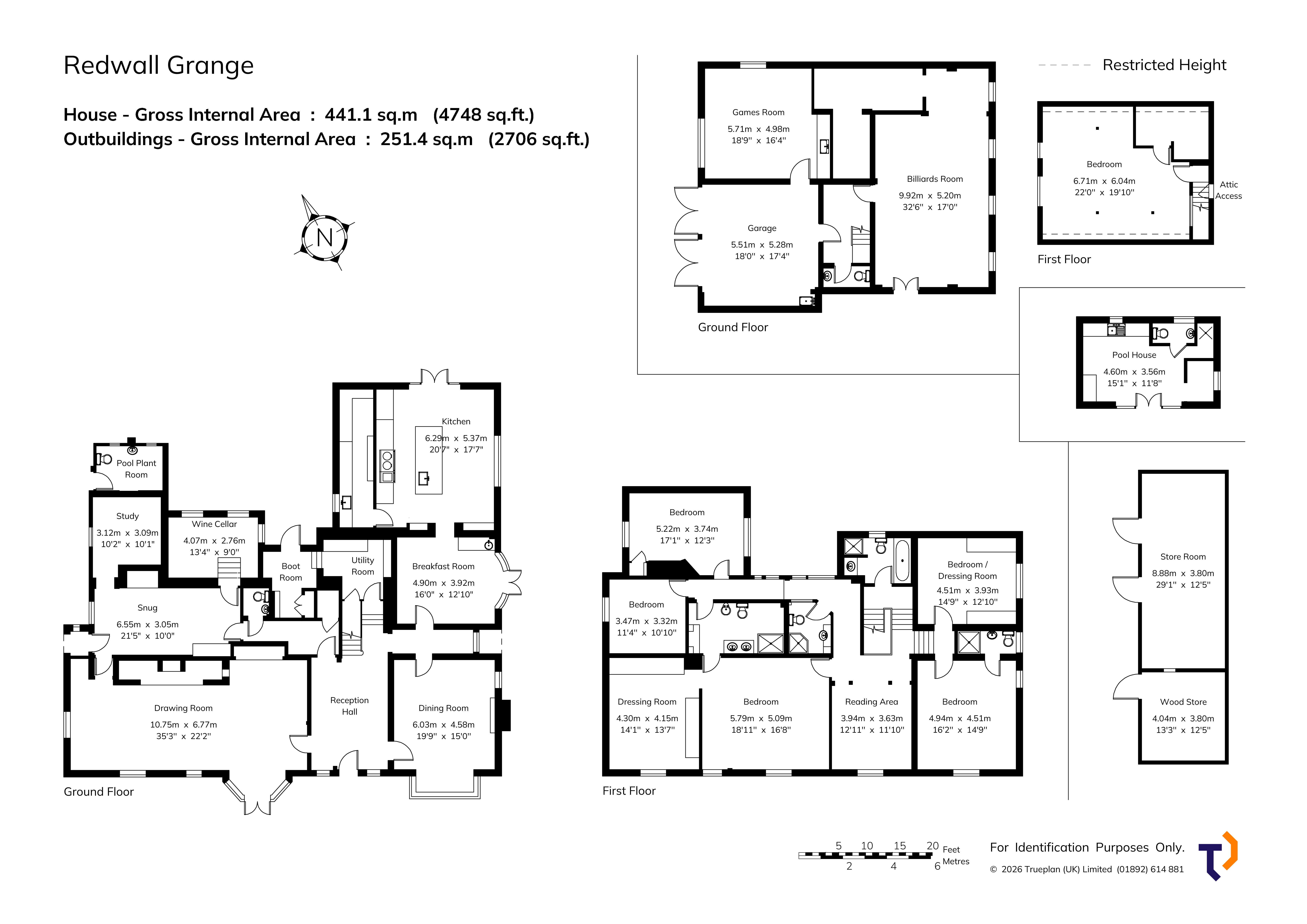 Redwall Grange,, Redwall Lane, Hunton floorplan