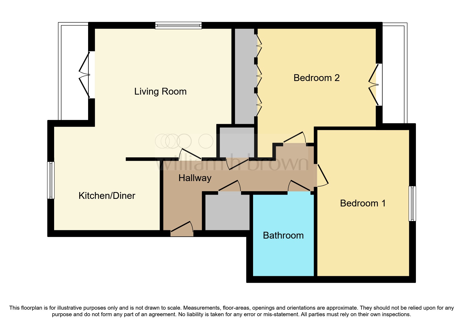 Hudson Way, Grantham NG31, 2 bedroom flat for sale 65004971