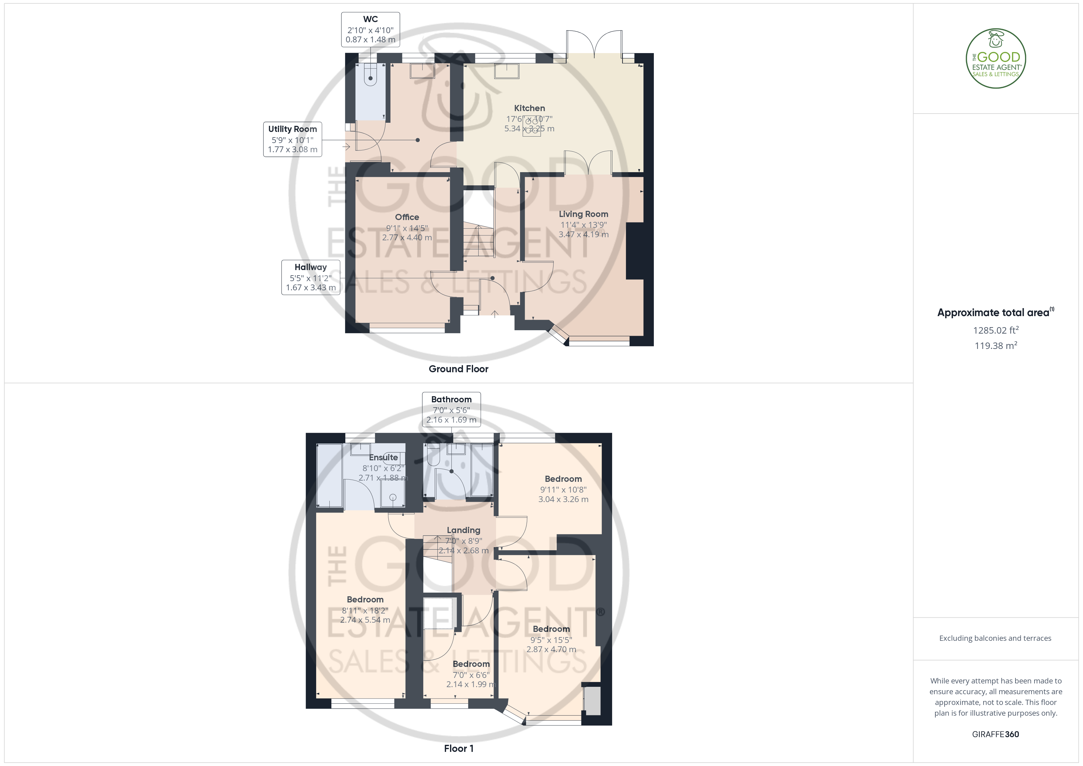 9, The Knoll, Hereford floorplan
