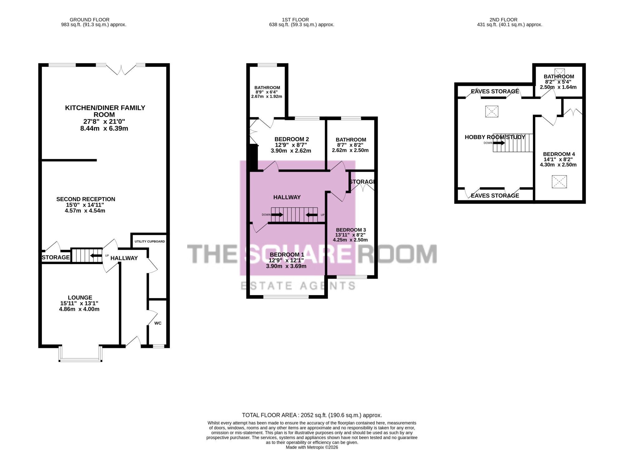 46, Marsh Road, Thornton floorplan