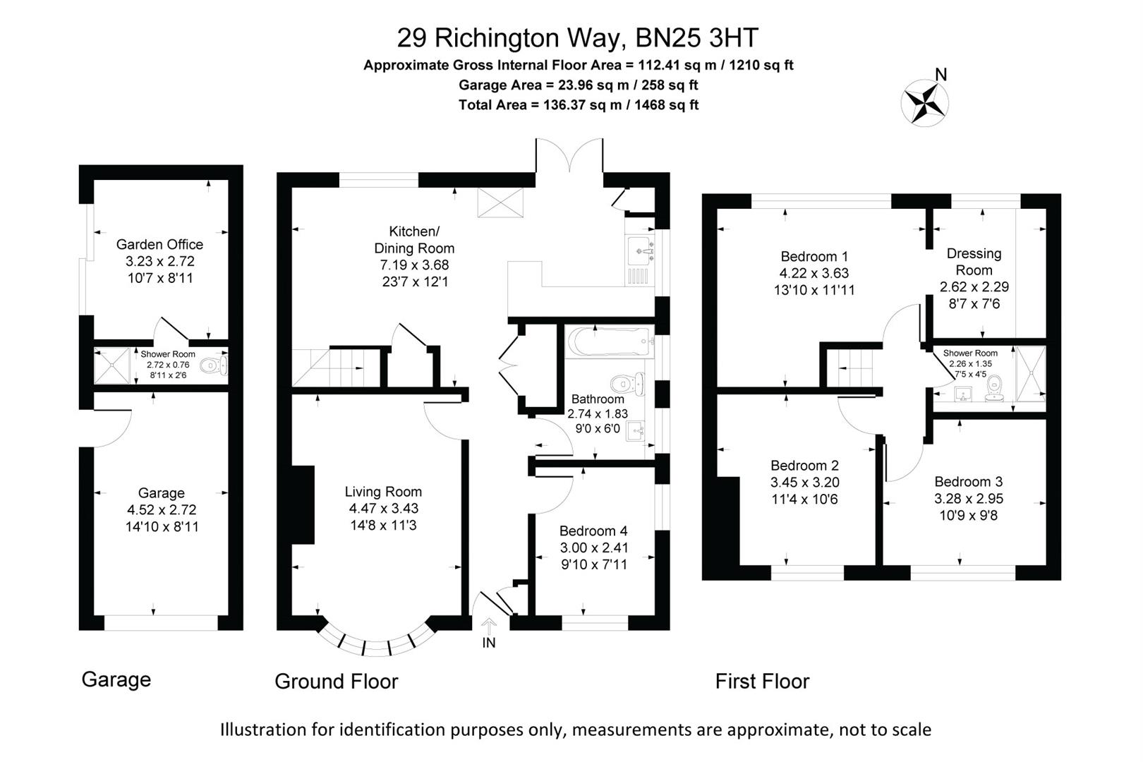 29, Richington Way, Seaford floorplan