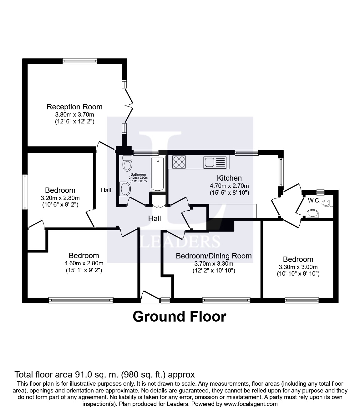 4 Bedrooms Bungalow to rent in Oak Tree Close, Jacob's Well, Guildford GU4