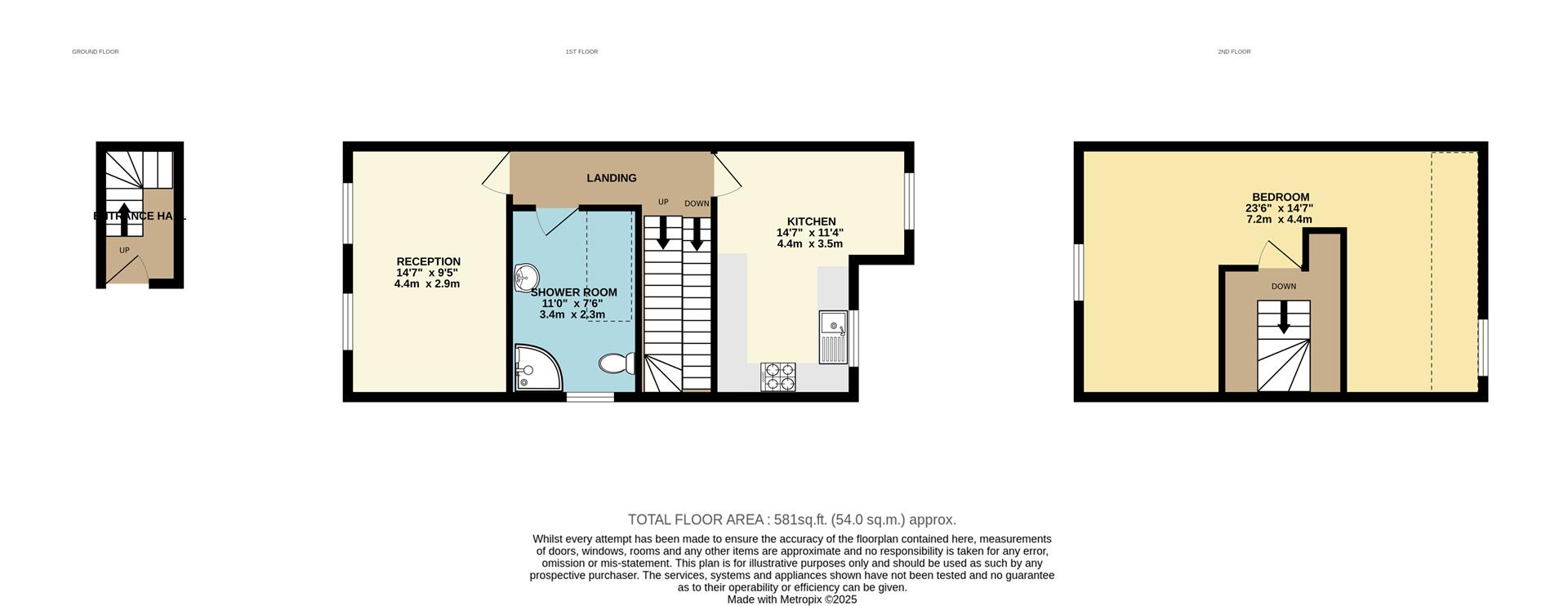 14a, Guildford Road, London floorplan