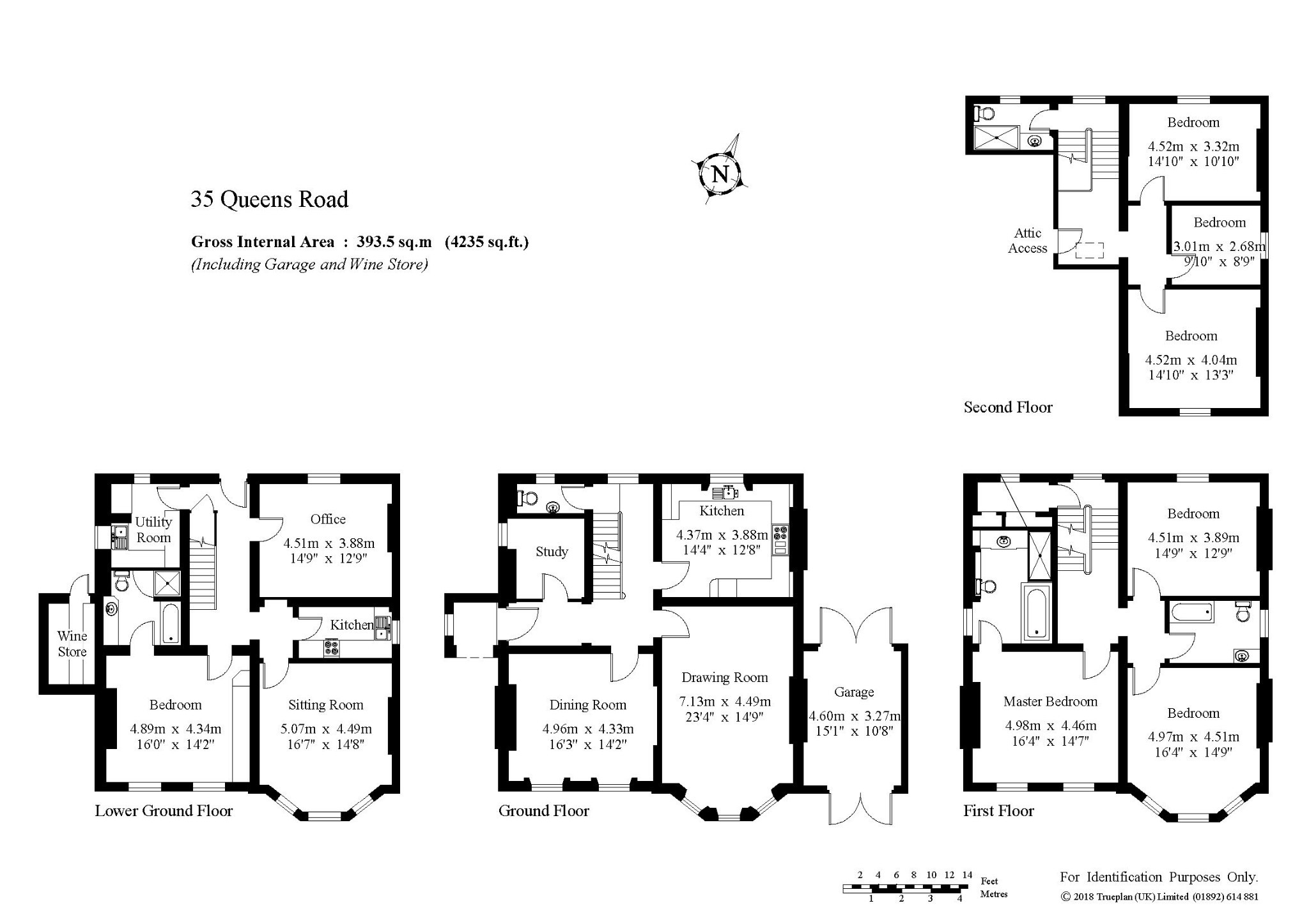 6 Bedrooms Detached house for sale in Queens Road, Tunbridge Wells TN4