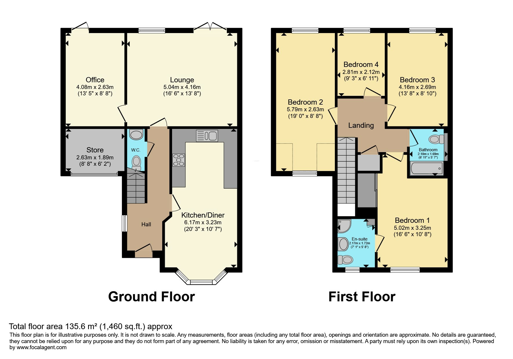 20, St. Augustine Road, Crawley floorplan