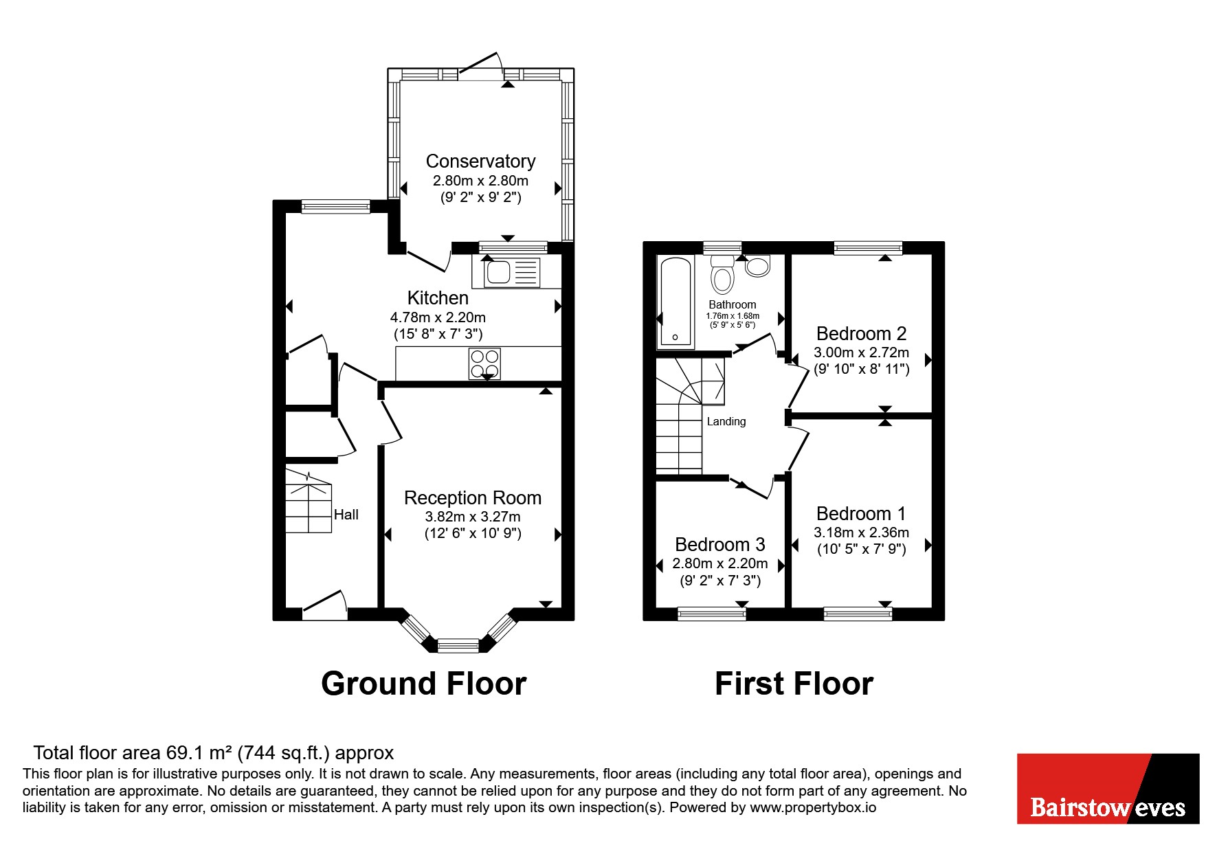 74, Grangemouth Road, West Midlands floorplan