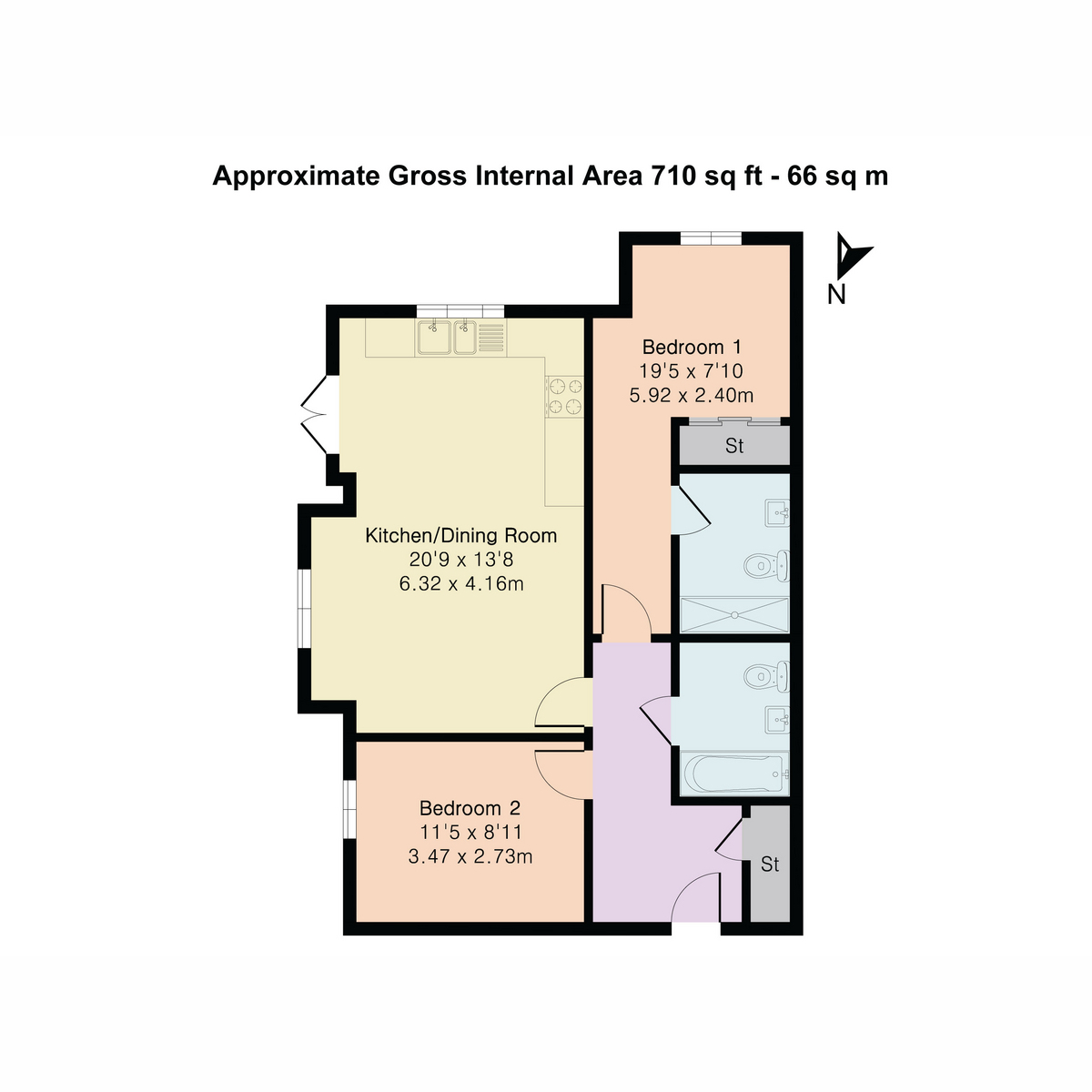 9 The Heights, Cumnor Hill, Oxford floorplan