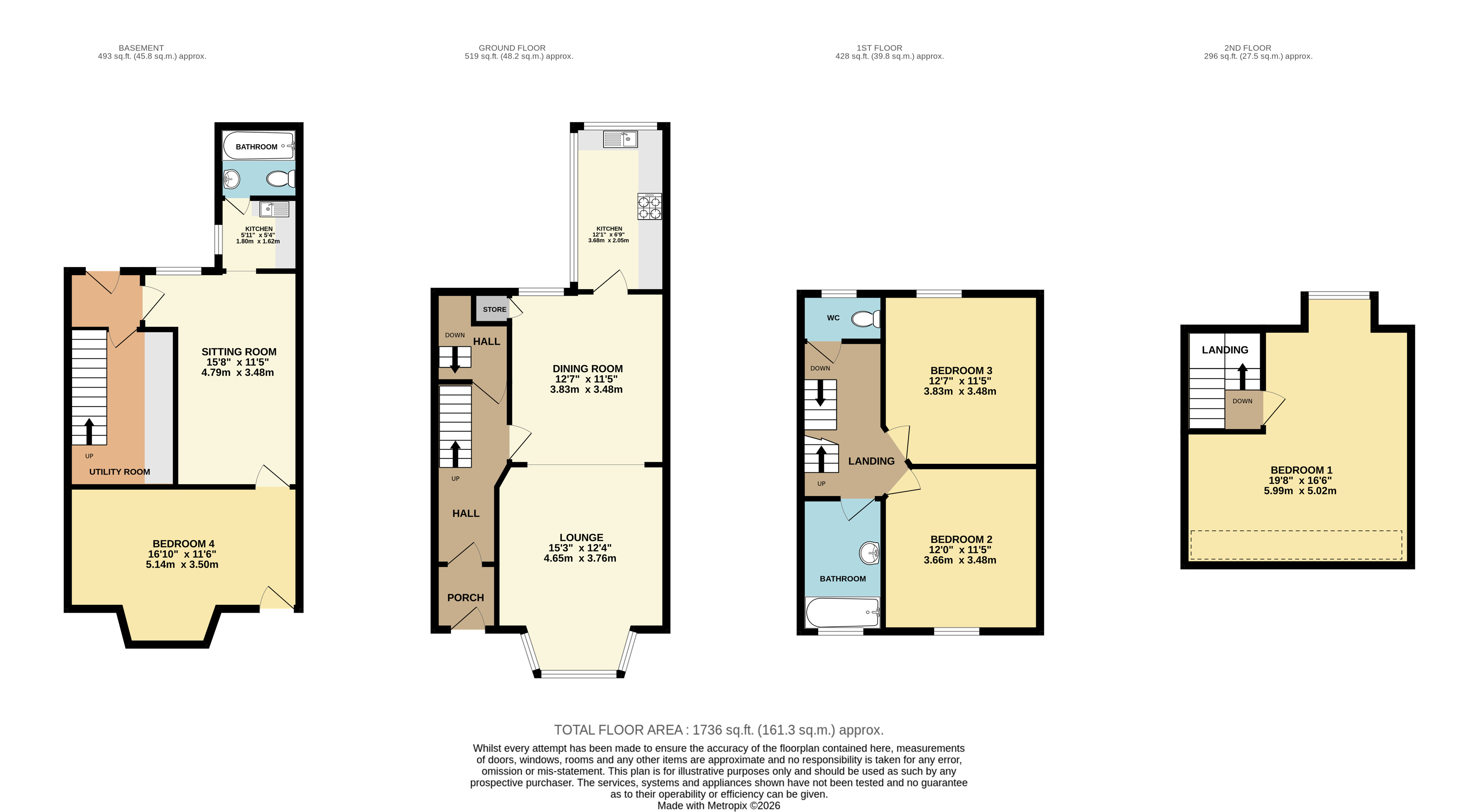 26, Lime Grove, Devon floorplan